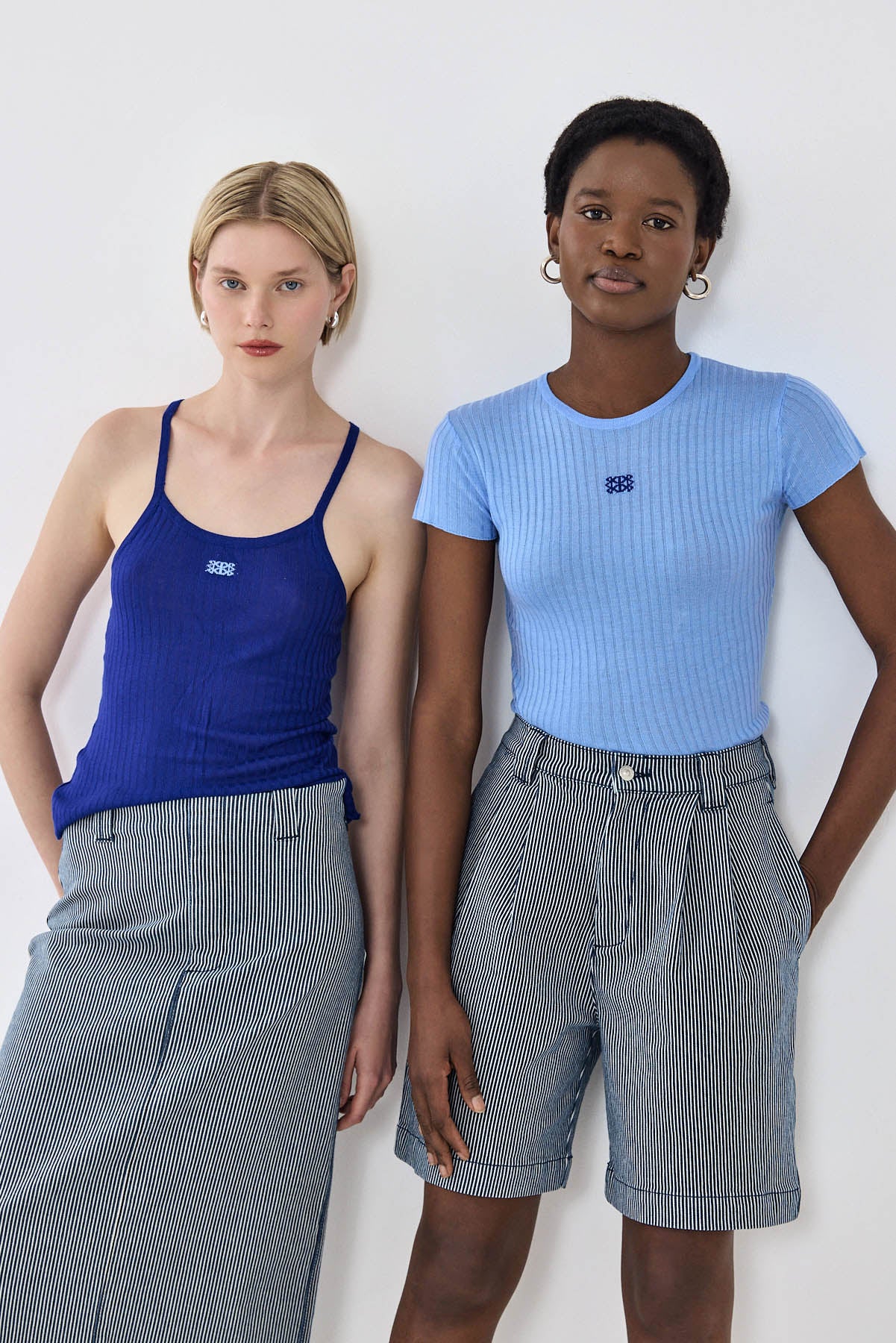 Sheer Knit Logo T Shirt - Image 9