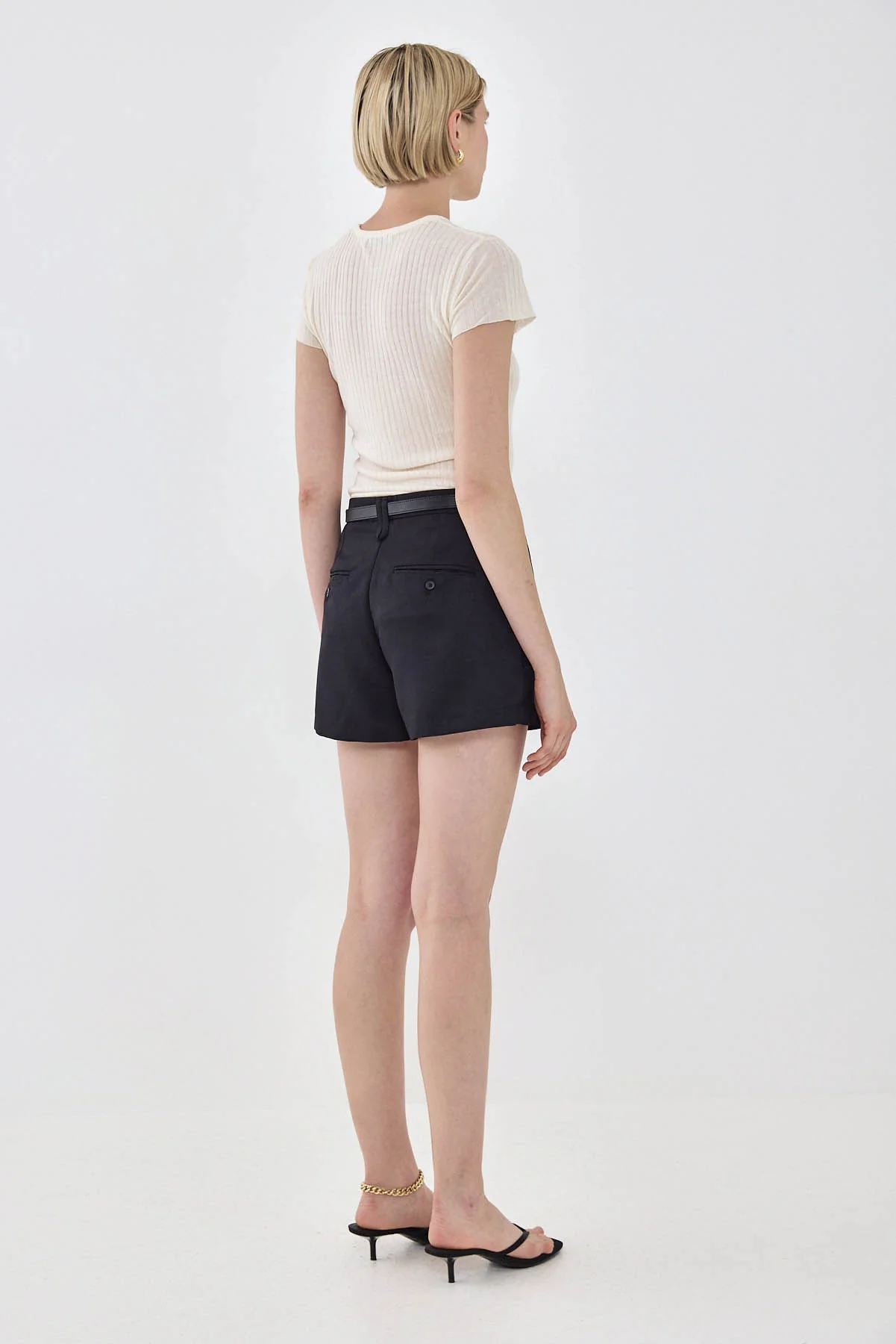 Sheer Knit Logo T Shirt - Image 5