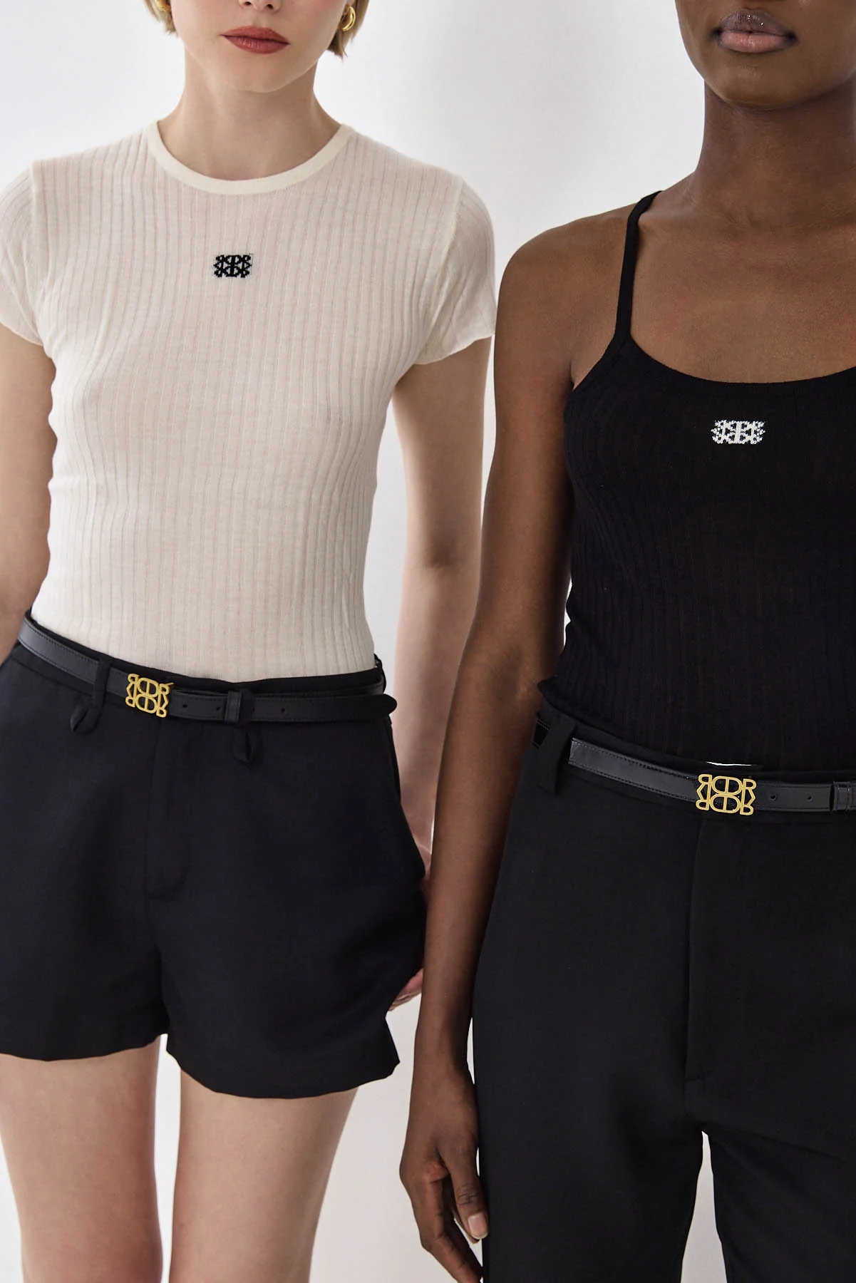 Sheer Knit Logo T Shirt - Image 8