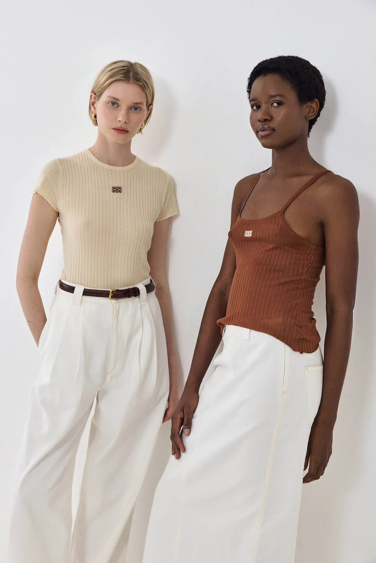 Sheer Knit Logo Tank Top - Image 8