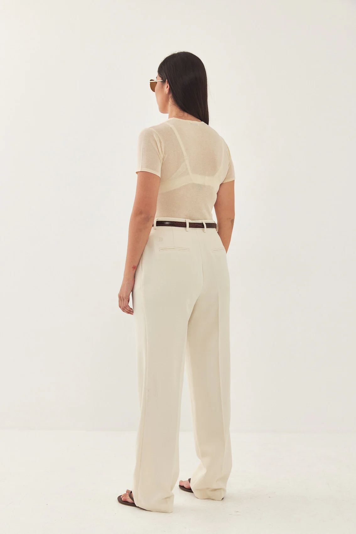 Sheer Knitted T Shirt - Image 11