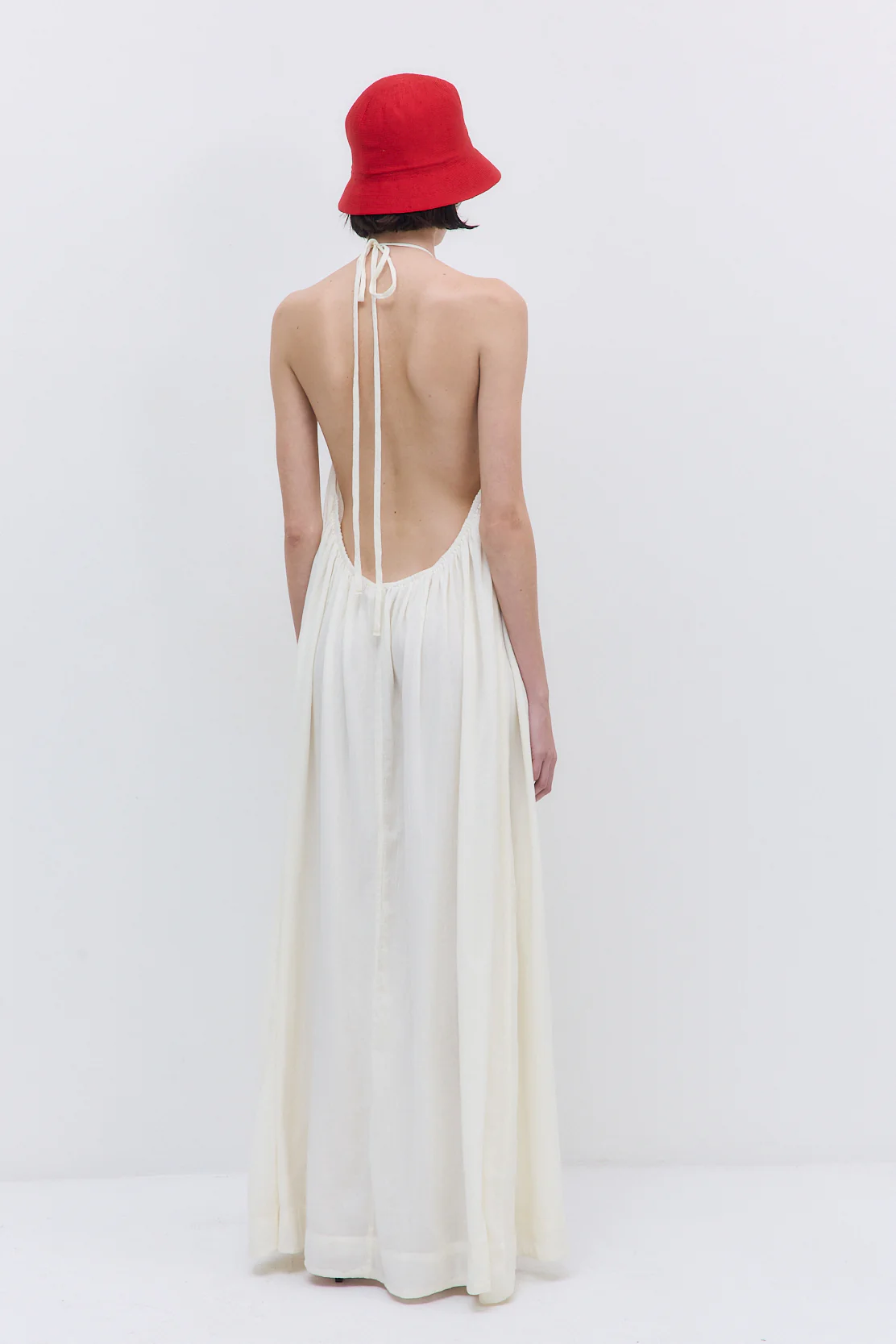 Sheer Cotton Maxi Dress - Image 4