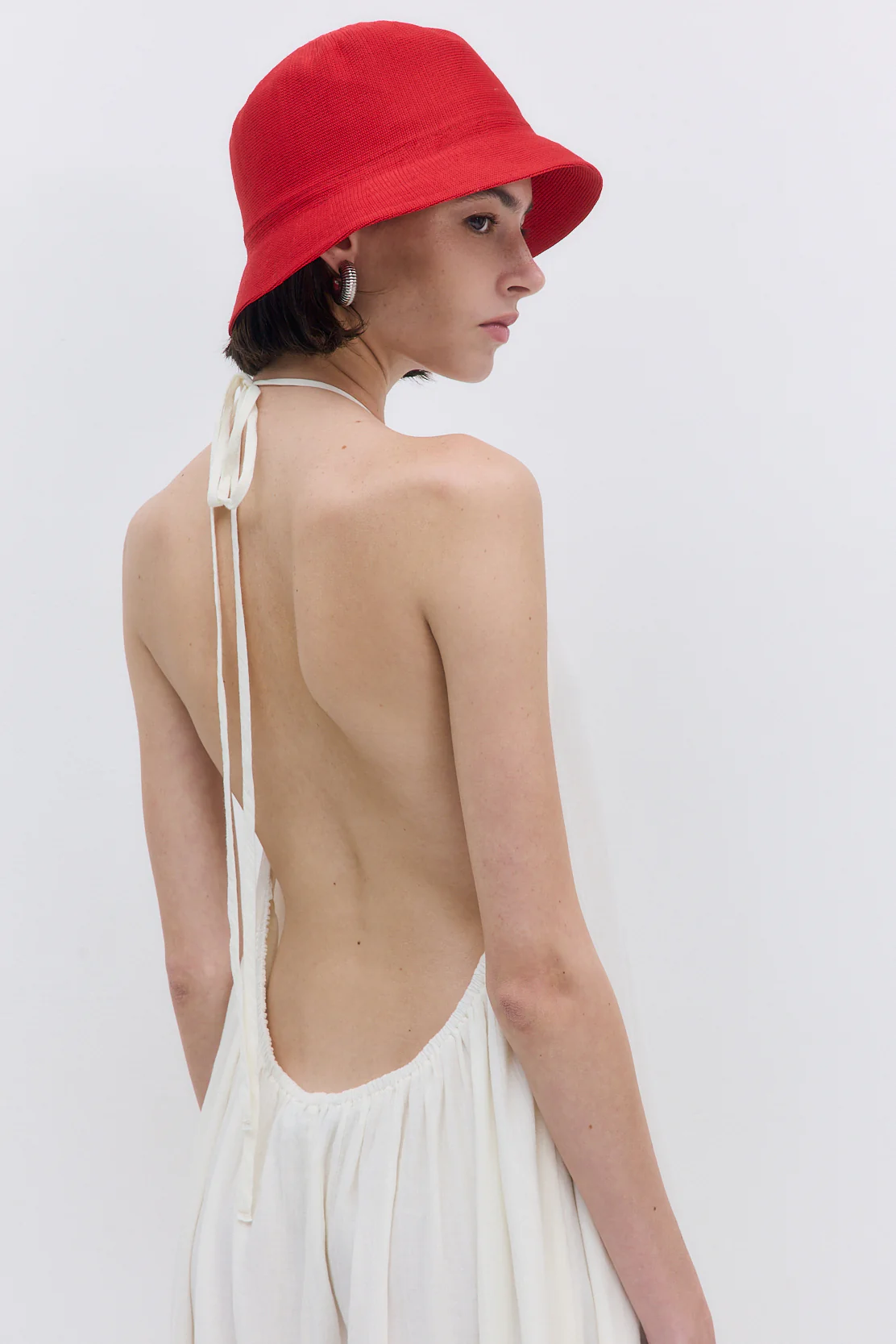 Sheer Cotton Maxi Dress - Image 5