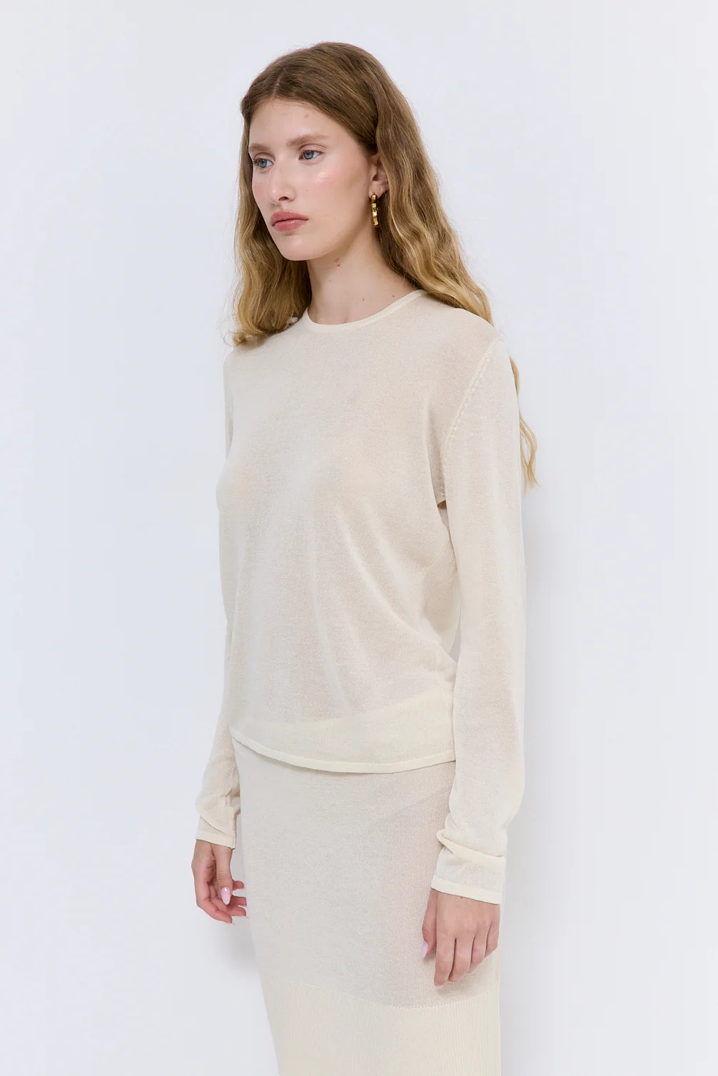 Sheer Loose Tee - Image 4