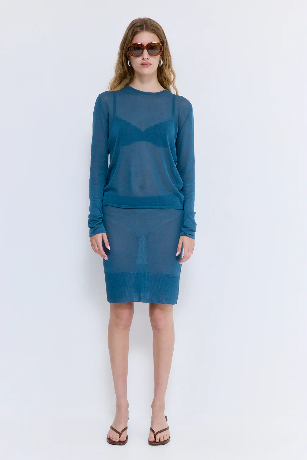 Sheer Loose Tee - Image 2