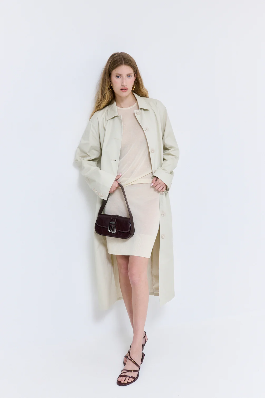 Sheer Midi Skirt - Image 3