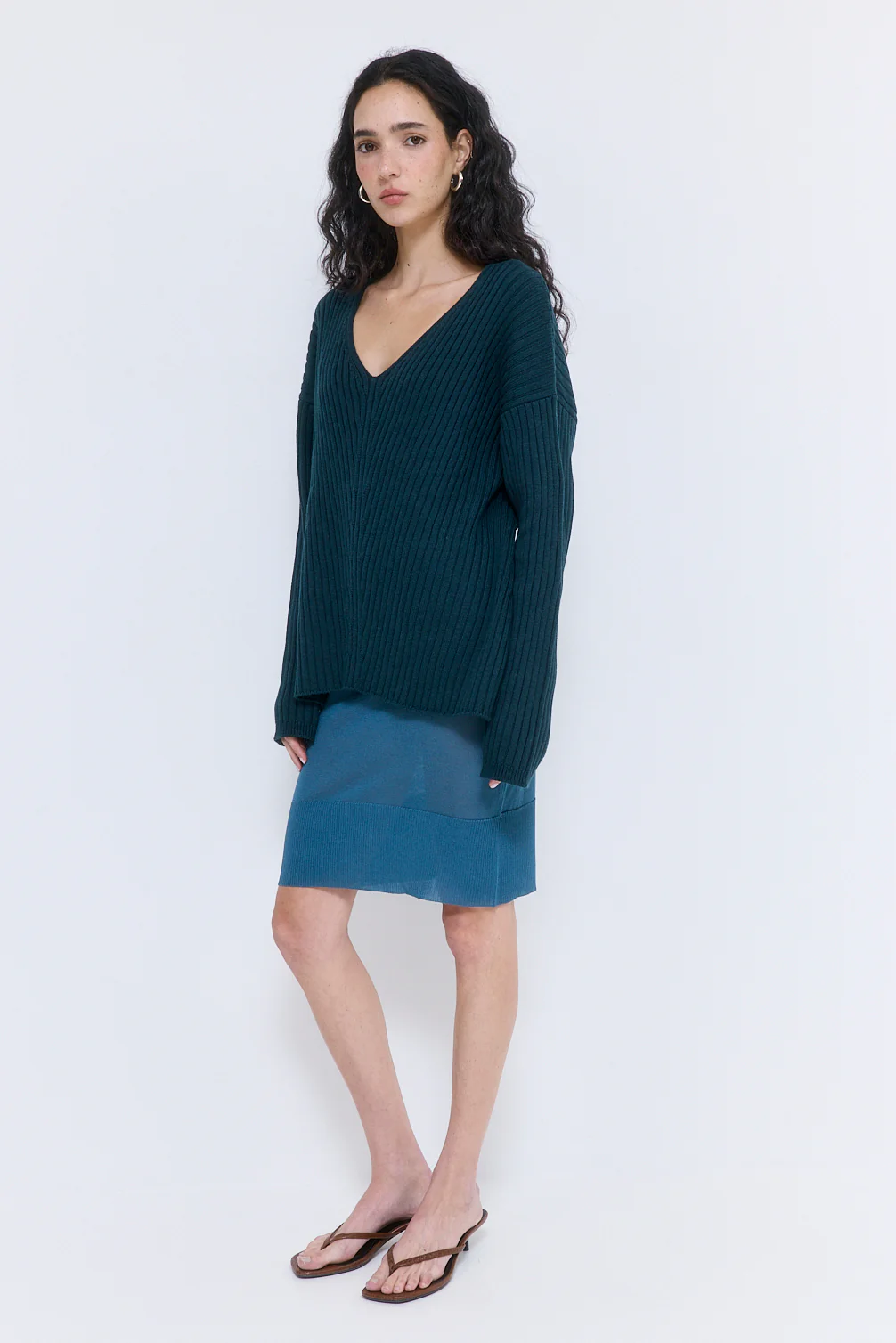 Sheer Midi Skirt - Image 3