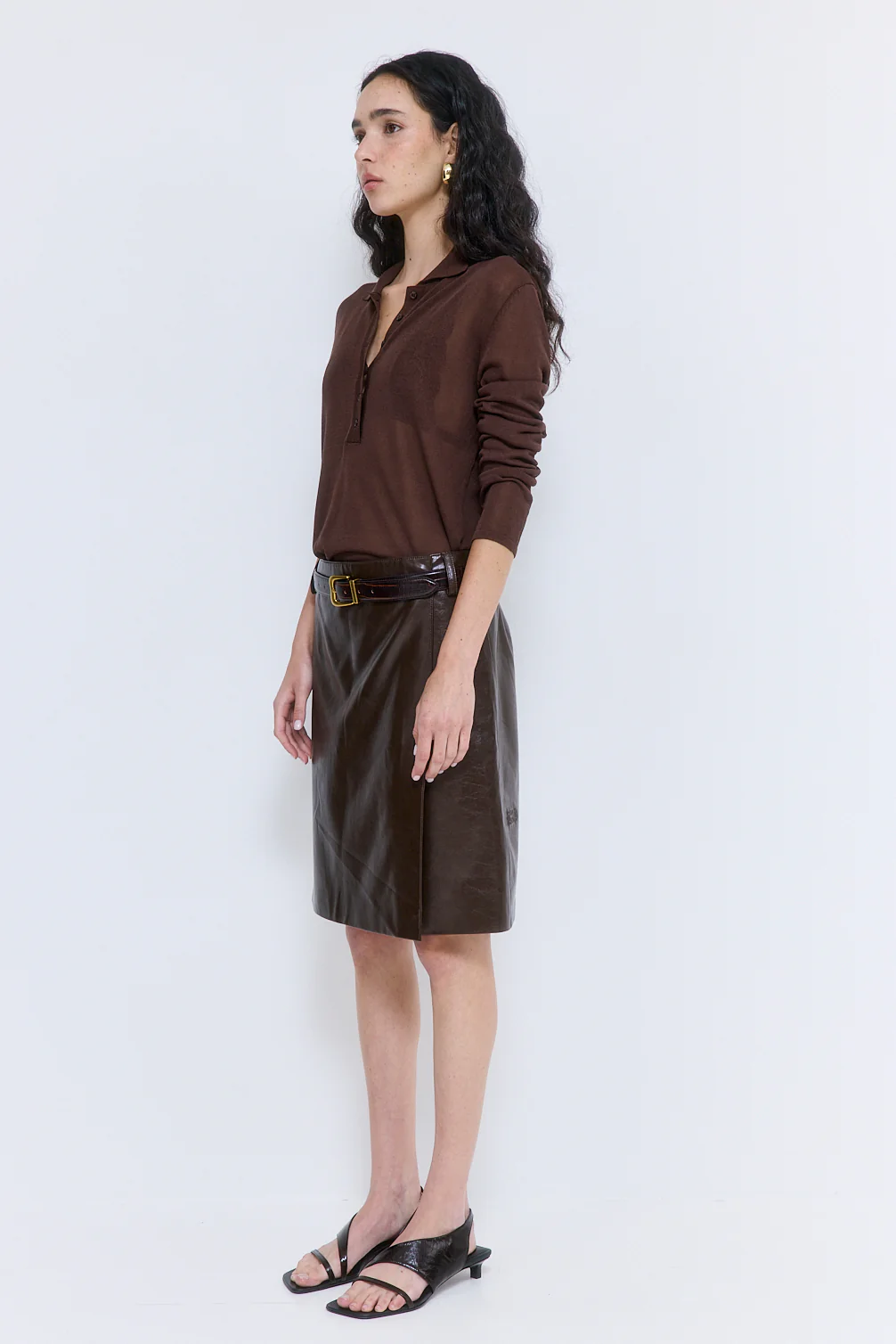 Sheer Polo Tee - Image 4