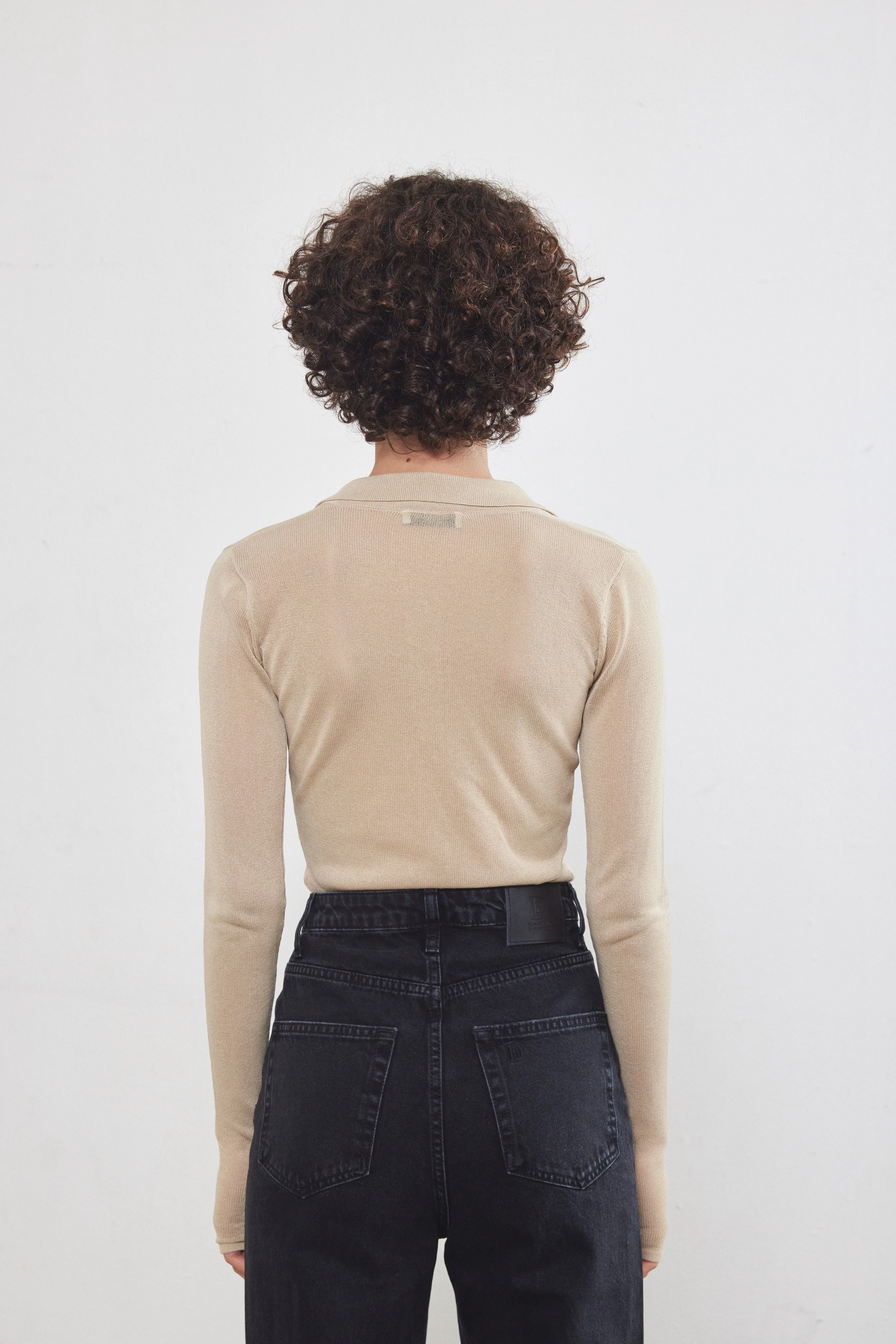Sheer Polo Top - Image 7