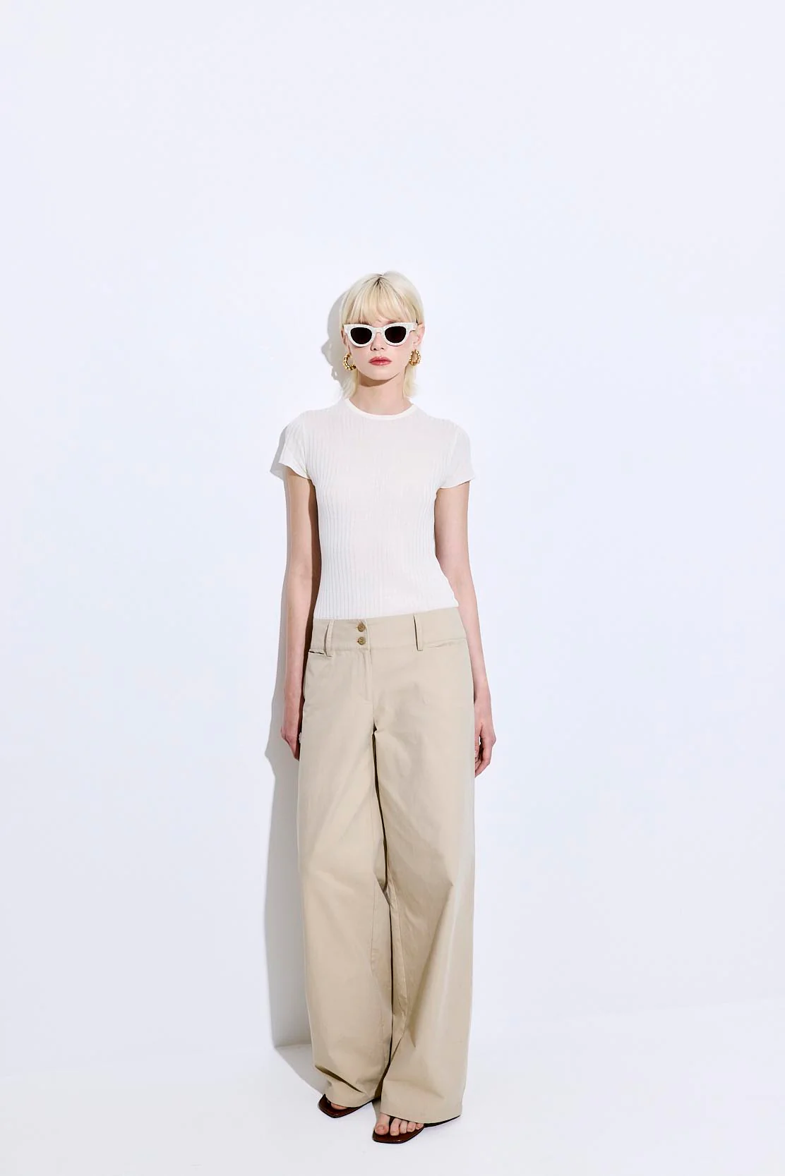 Sheer Ribbed Top - Image 3