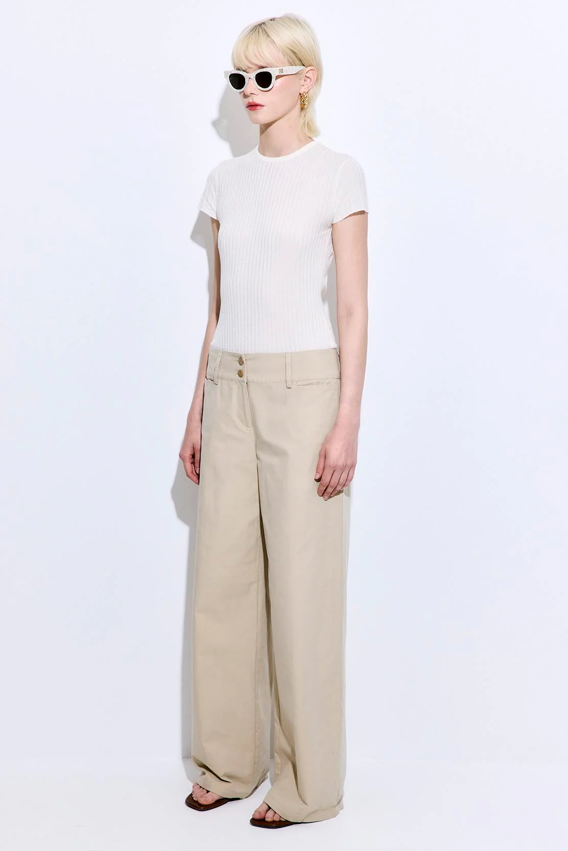 Sheer Ribbed Top - Image 4