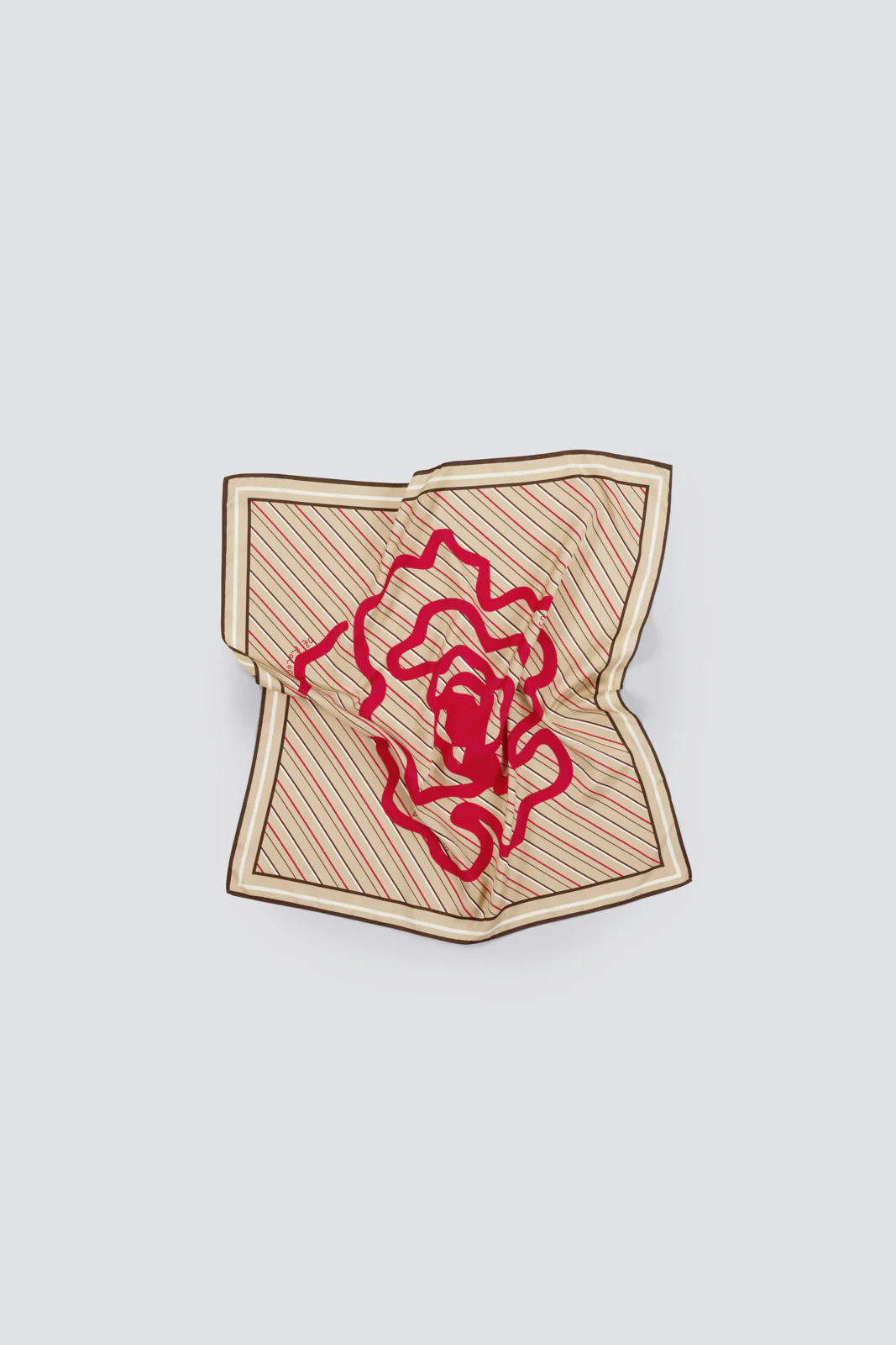 Signature Flower Scarf - Image 3