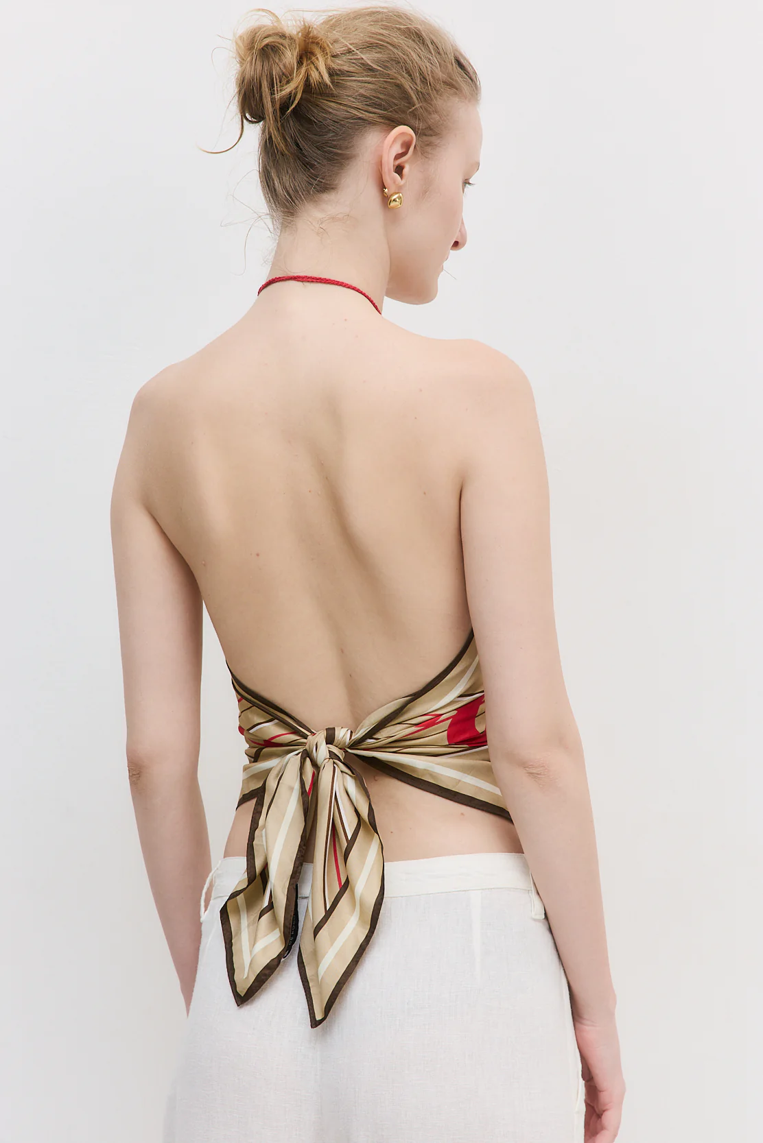 Signature Flower Scarf - Image 6