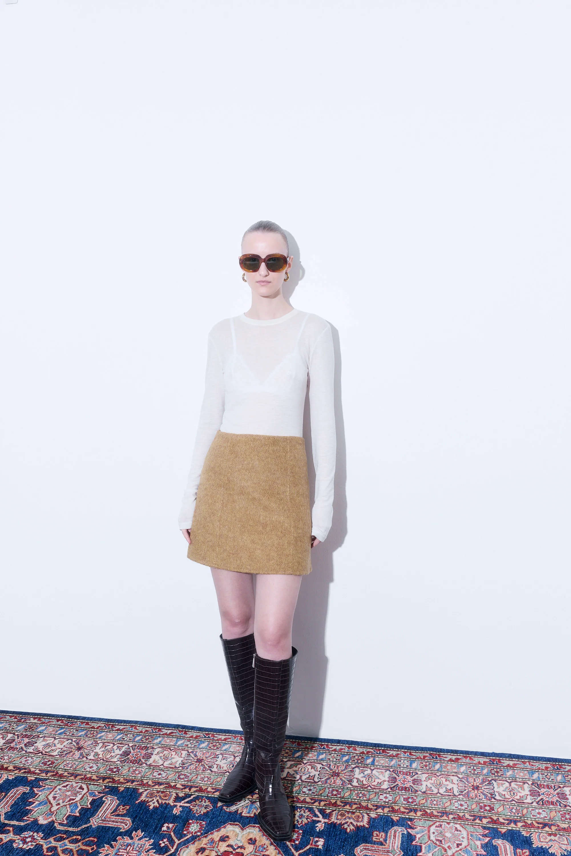 Fitted Thin Wool Long Sleeve - Image 3