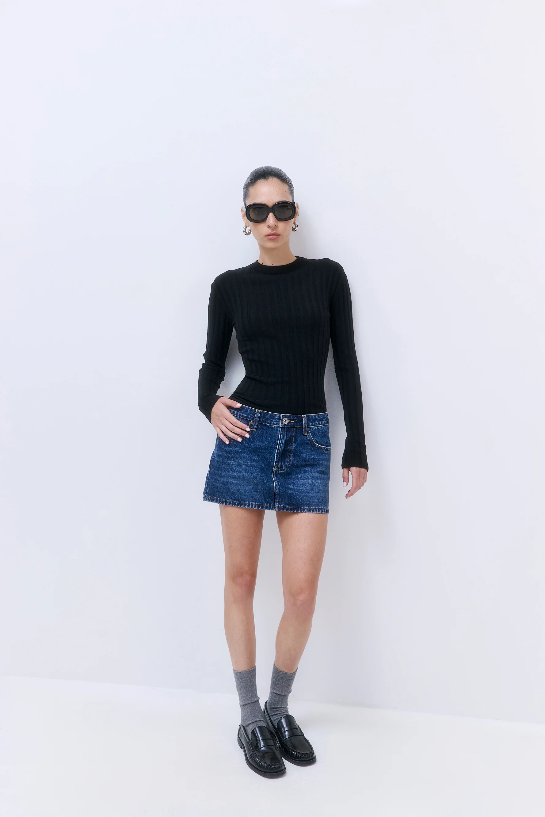 Soft Ribbed Crew Neck - Image 6