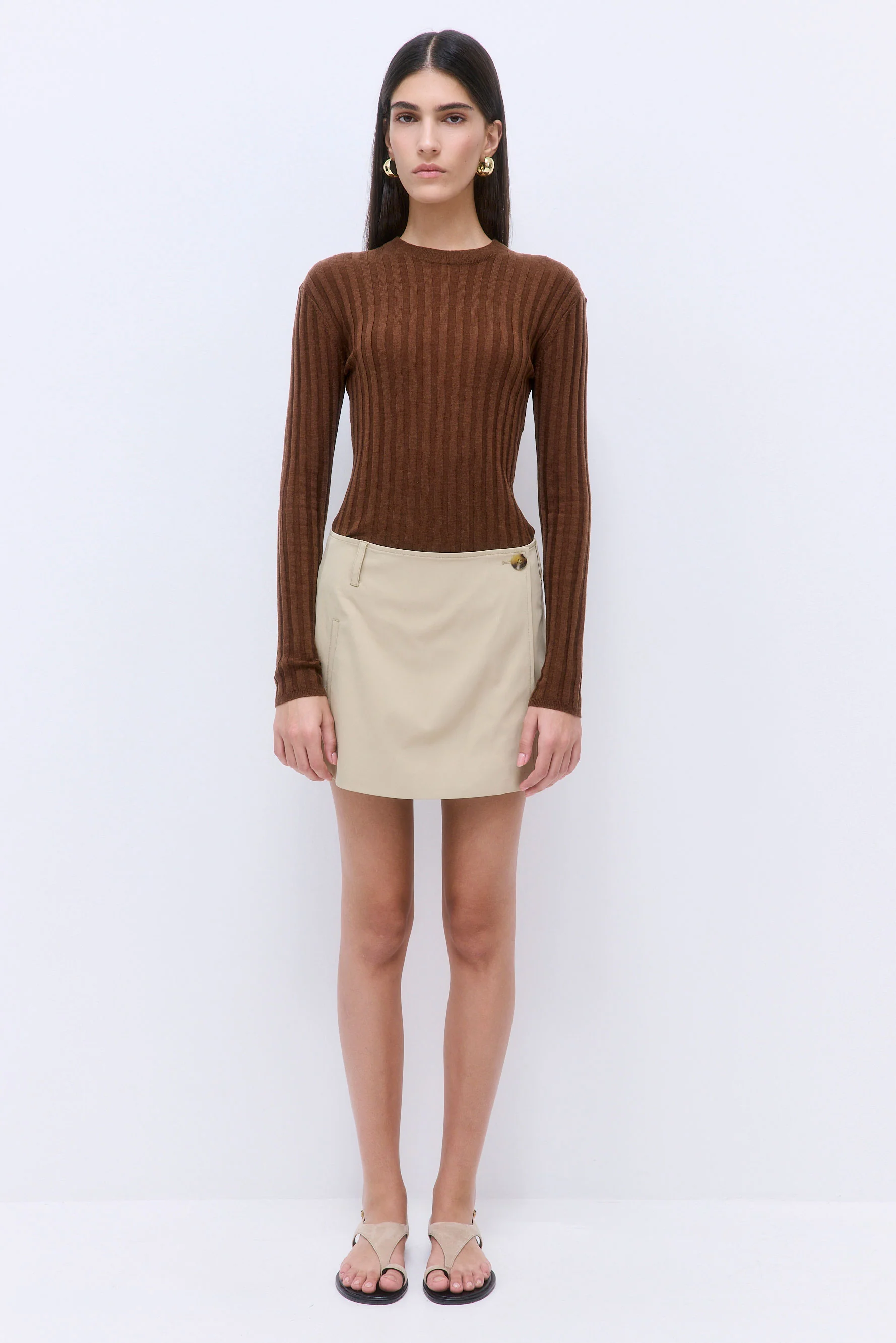 Soft Ribbed Crew Neck - Image 2