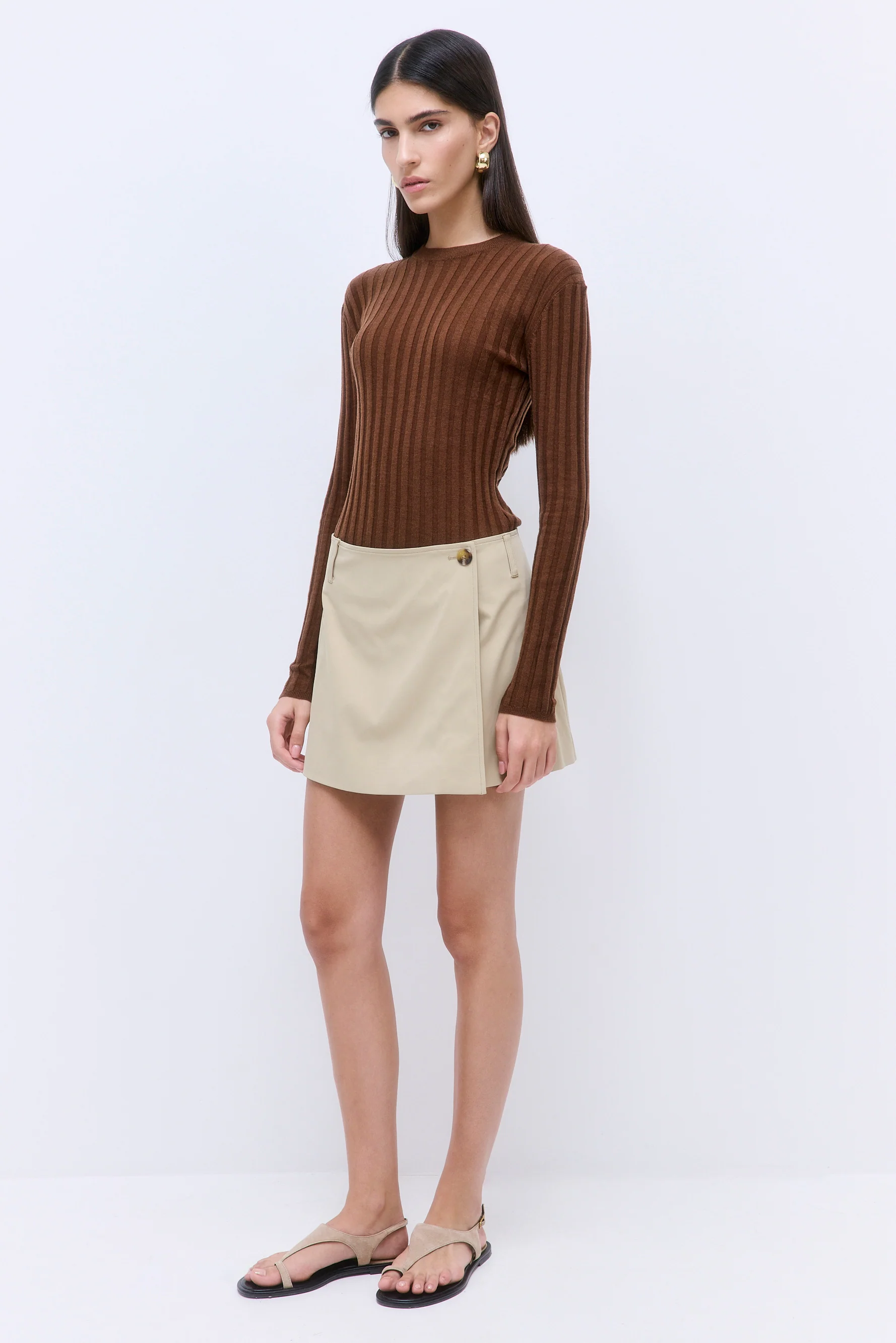 Soft Ribbed Crew Neck - Image 4