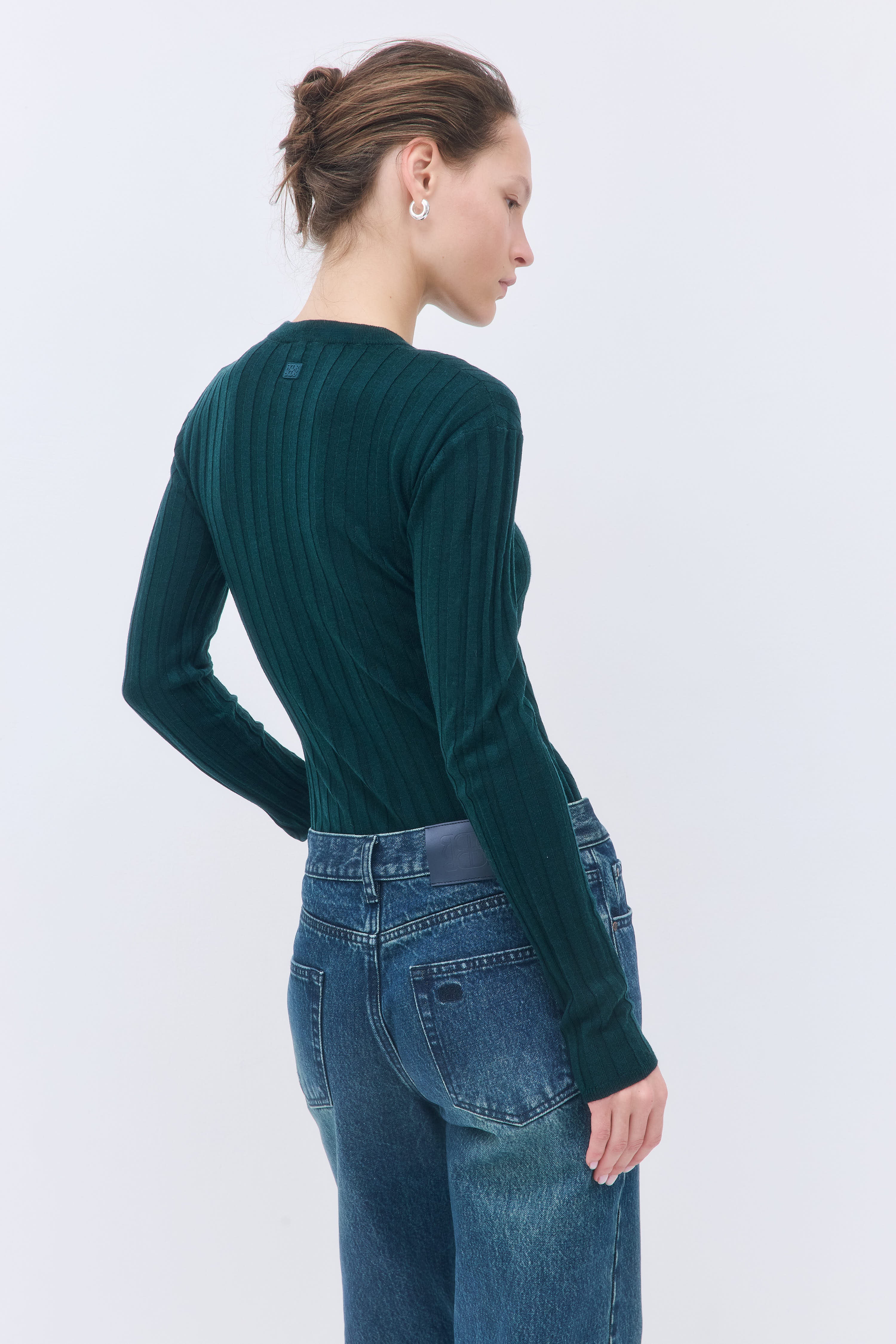 Soft Ribbed Crew Neck - Image 5