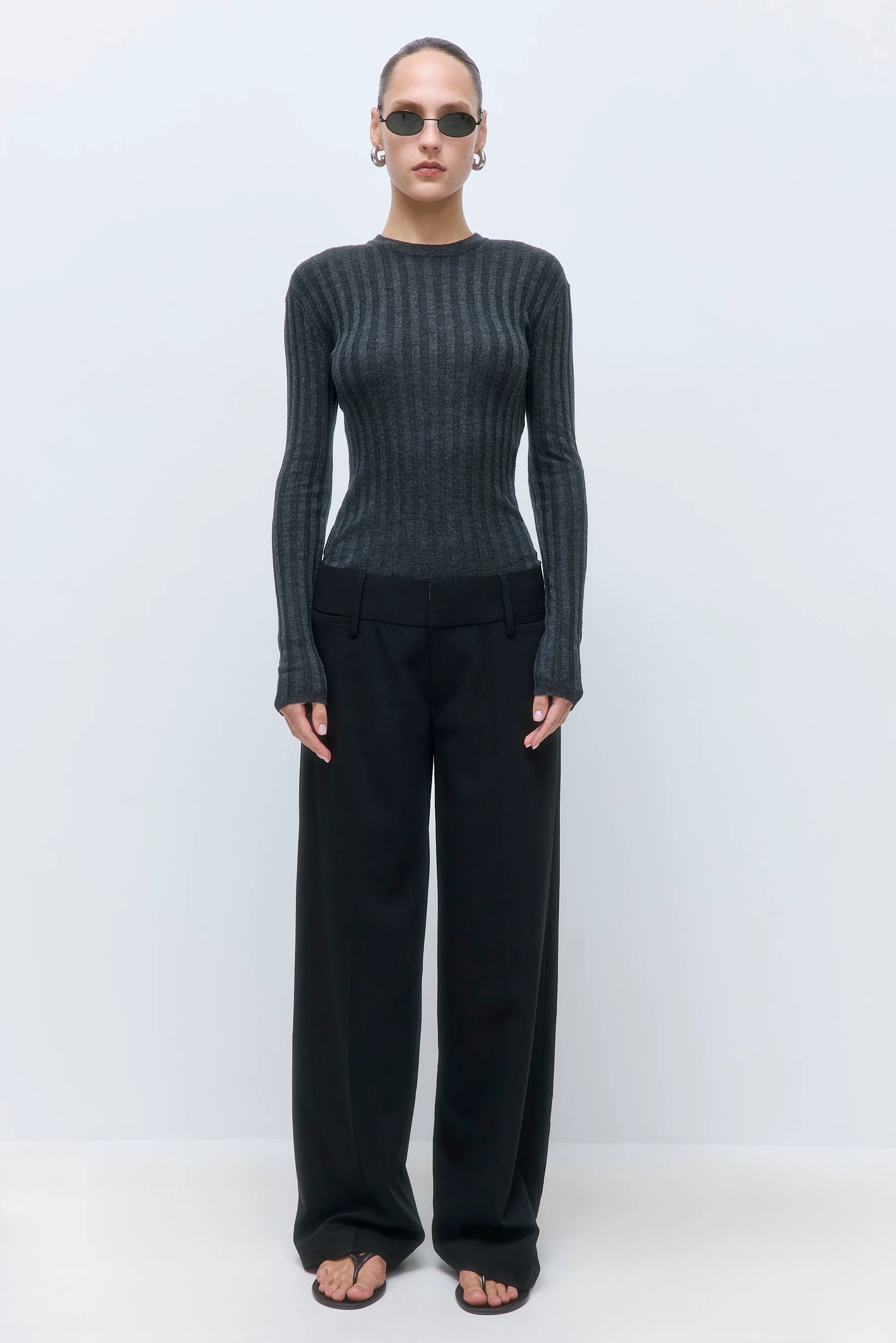 Soft Ribbed Crew Neck - Image 2