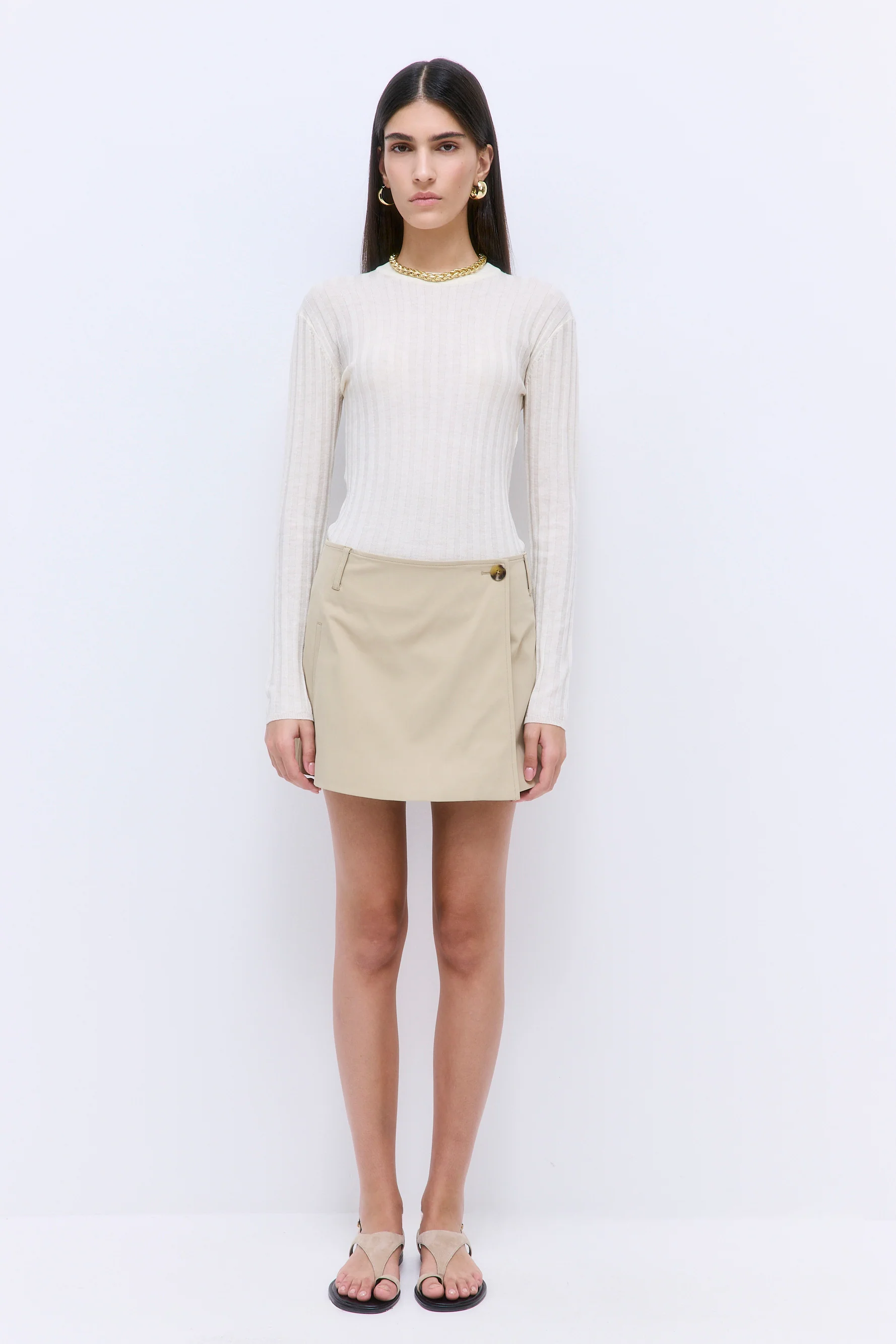 Soft Ribbed Crew Neck - Image 2
