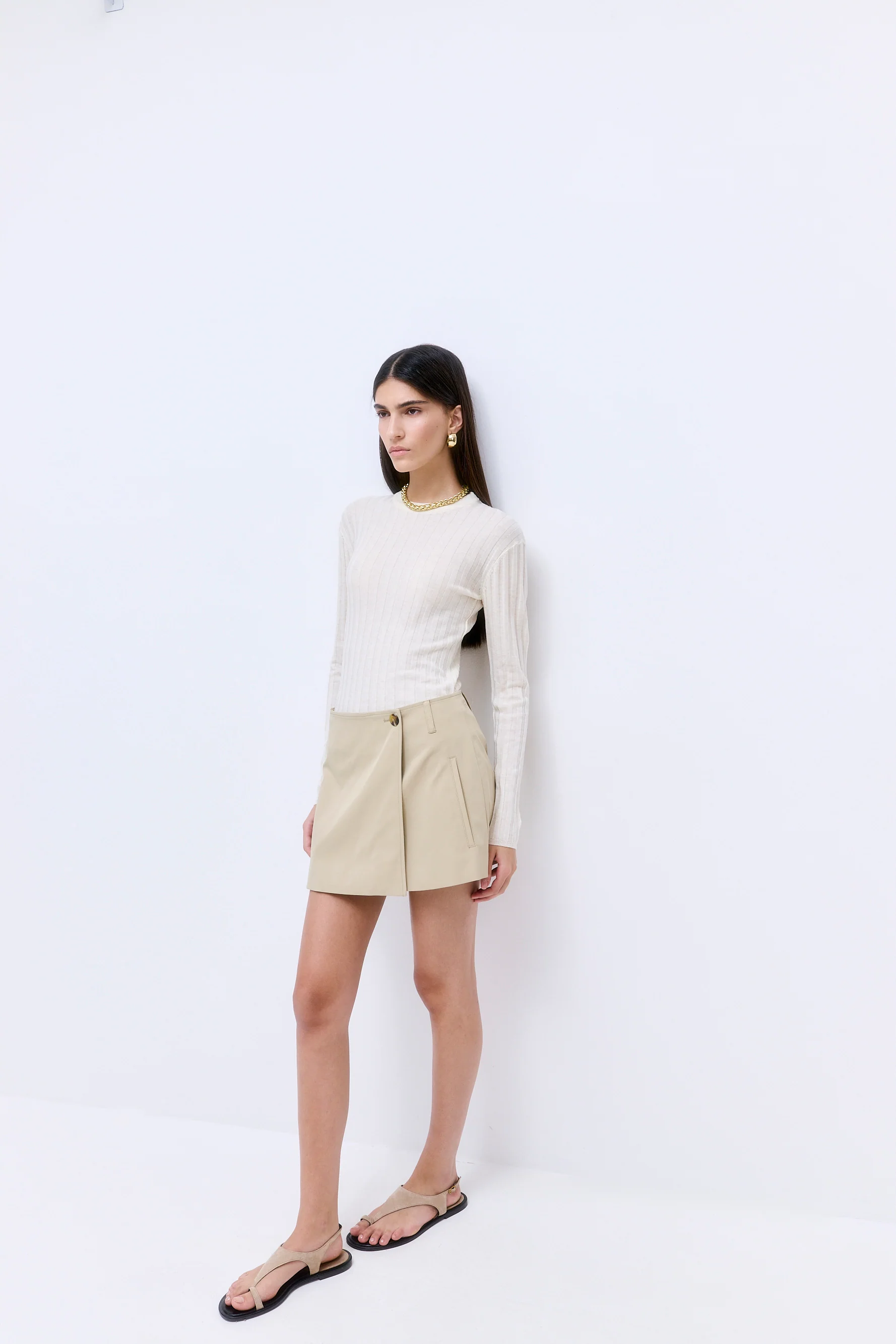 Soft Ribbed Crew Neck - Image 3