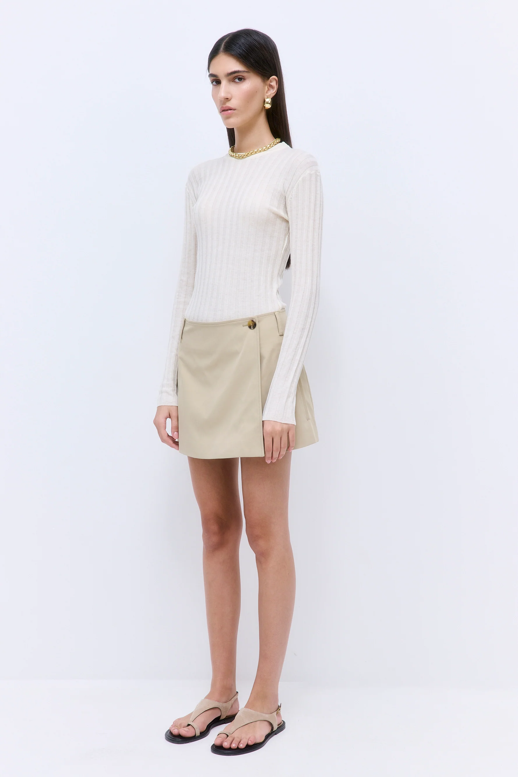 Soft Ribbed Crew Neck - Image 4