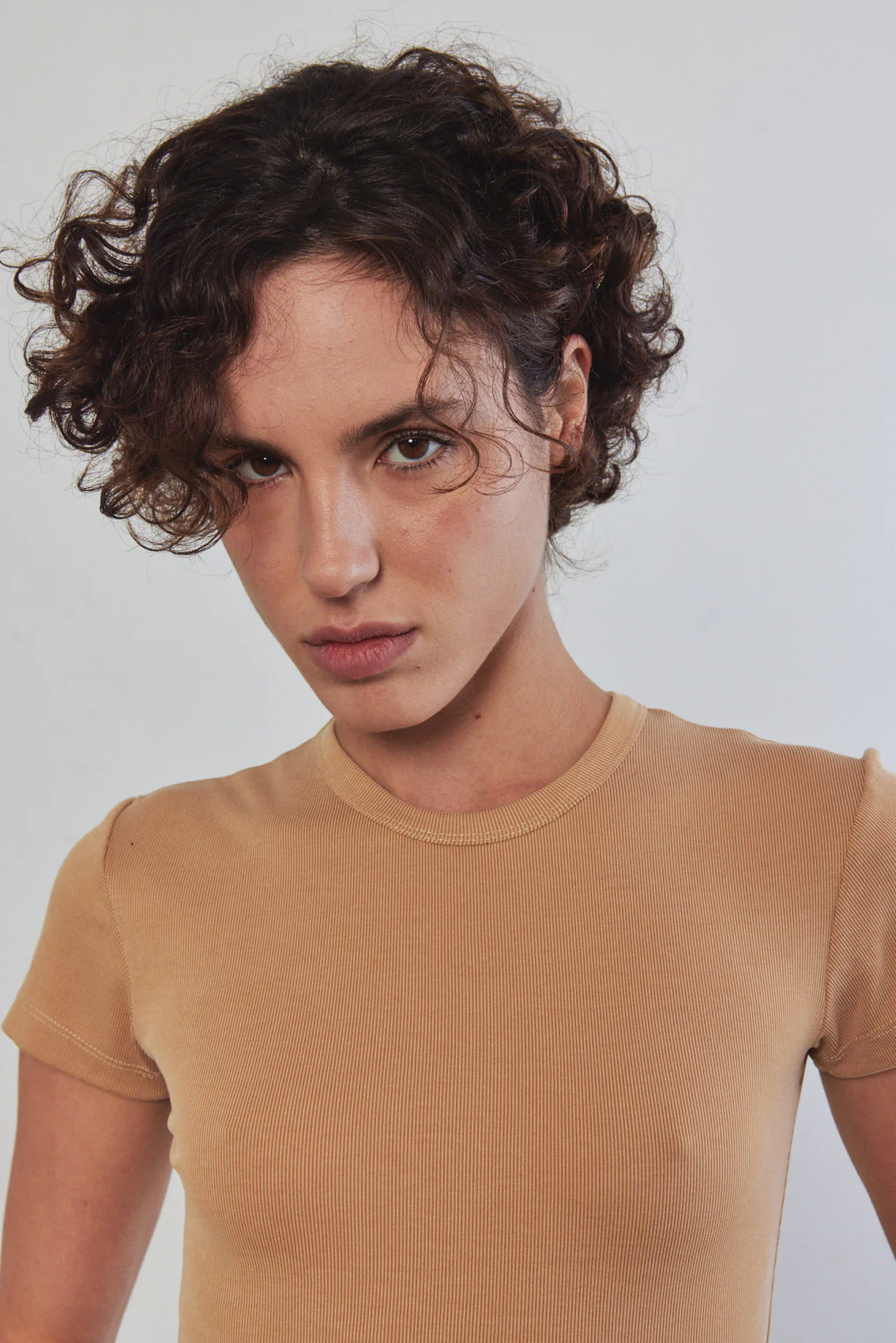 Soft Ribbed T Shirt - Image 3