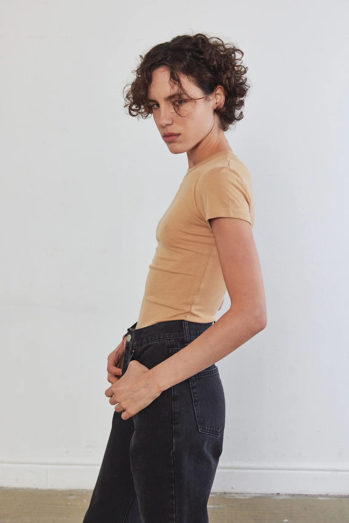 Soft Ribbed T Shirt - Image 6
