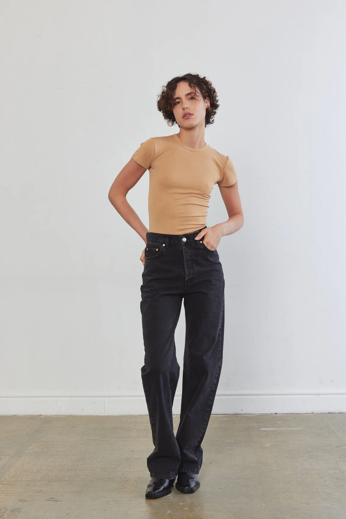 Soft Ribbed T Shirt - Image 7