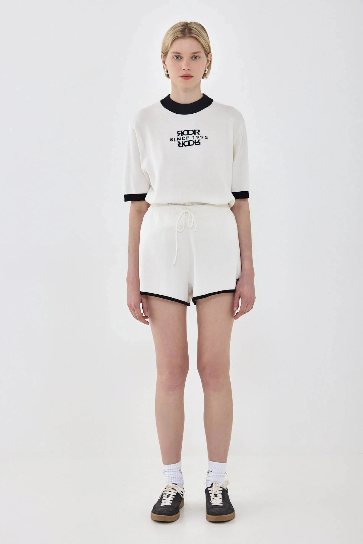Sporty Knitted Shorts
