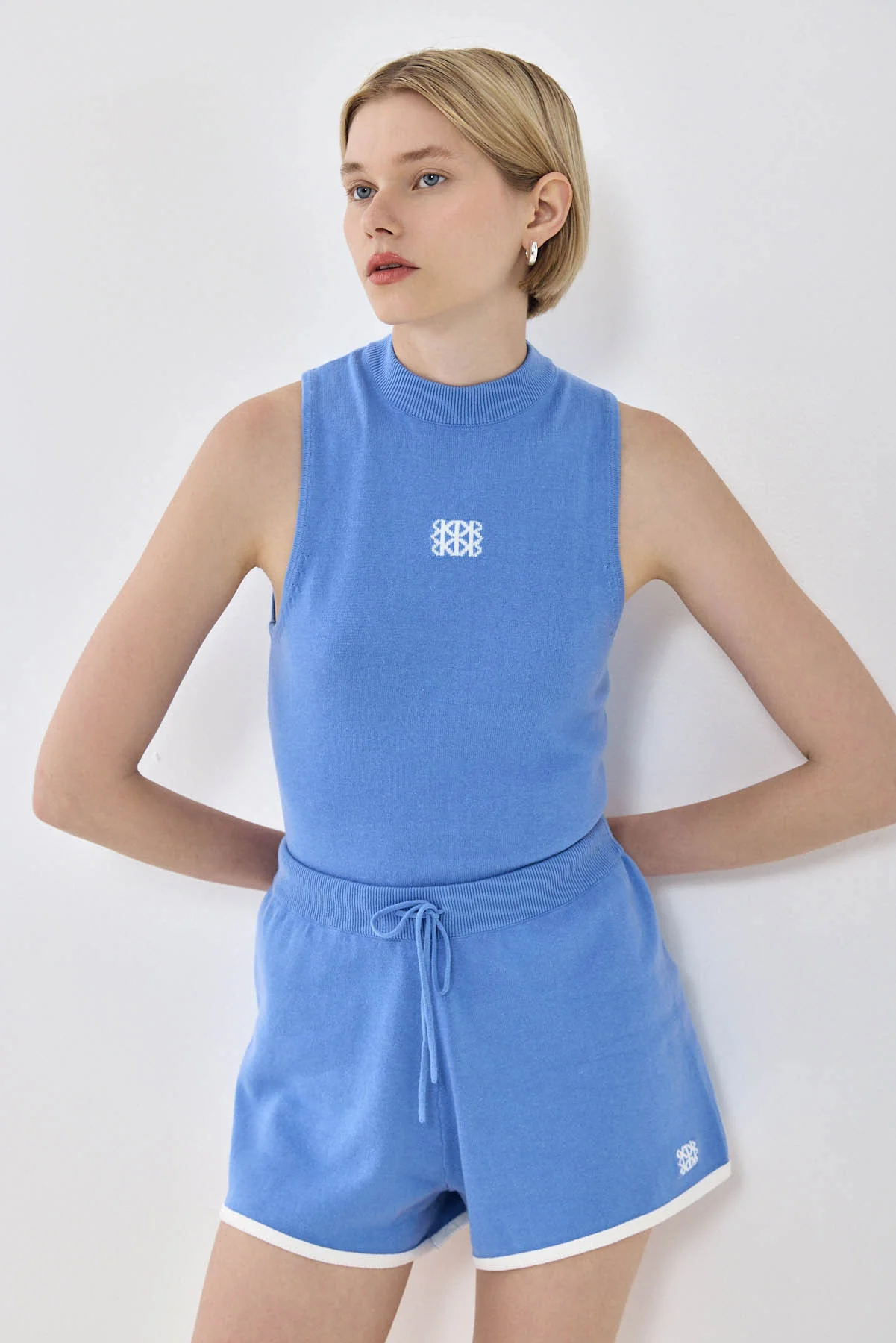 Sporty Knitted Shorts - Image 9