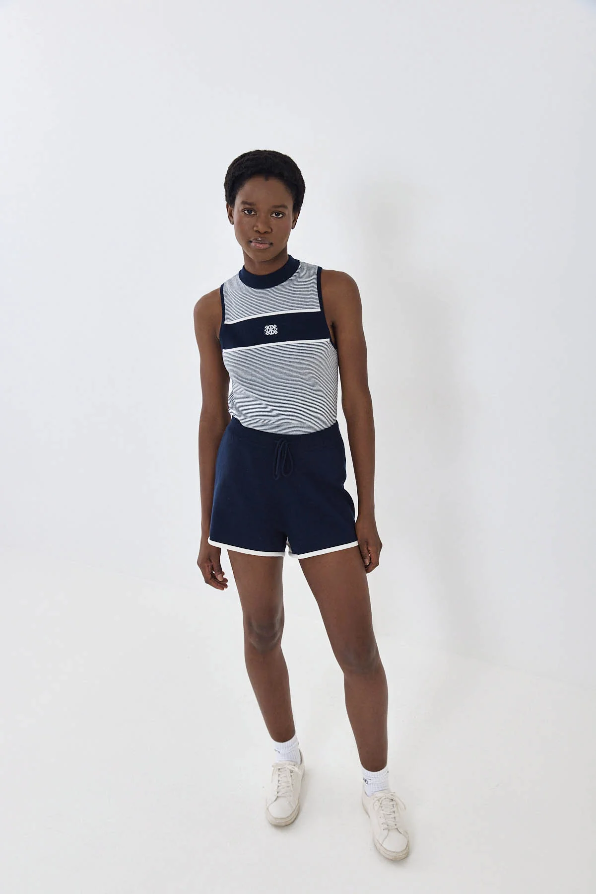 Sporty Knitted Shorts - Image 3