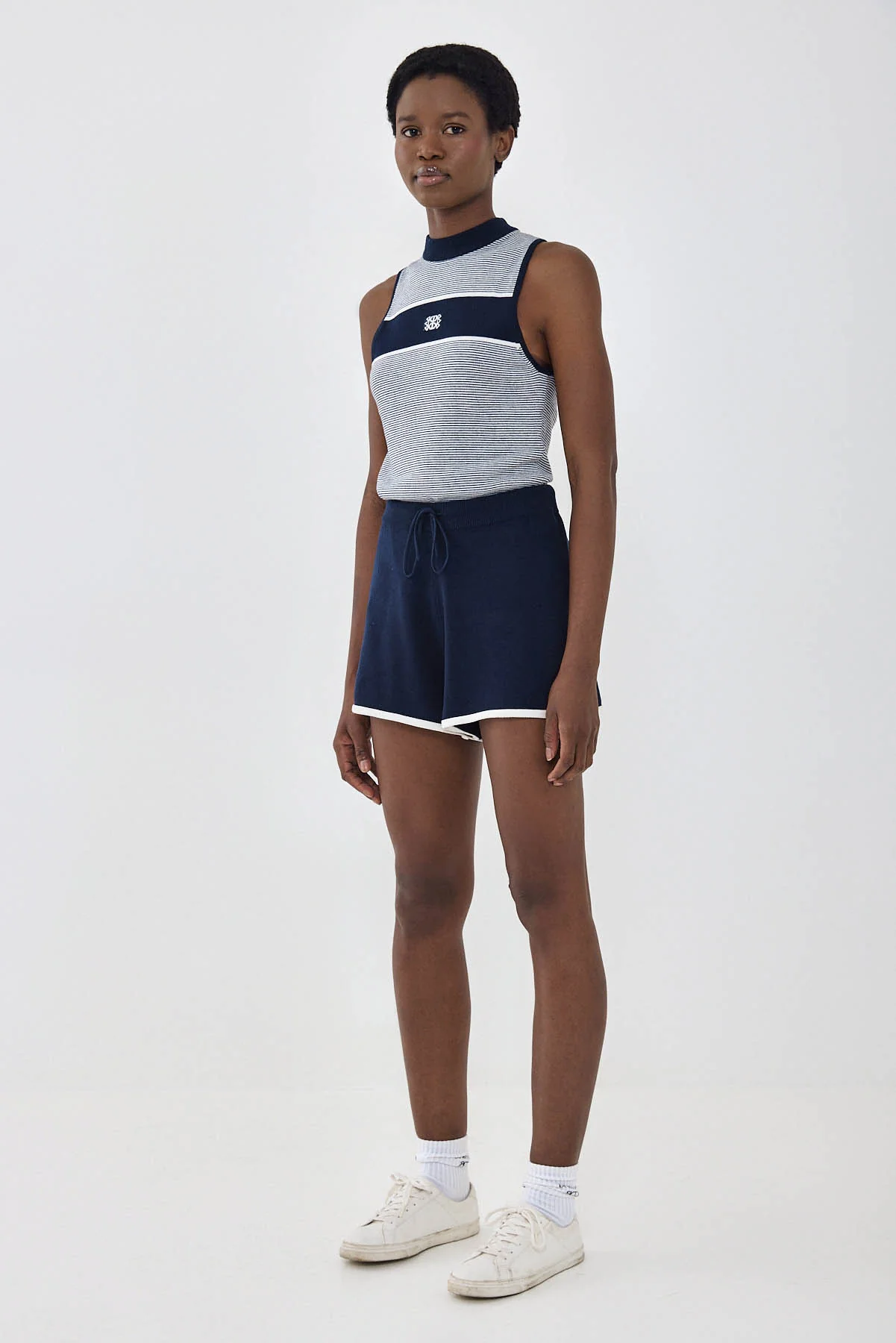 Sporty Knitted Shorts - Image 4