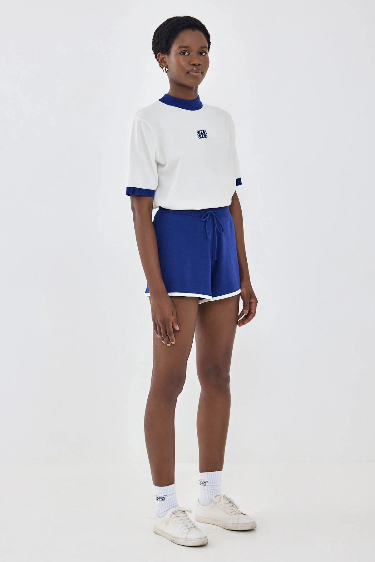 Sporty Knitted Shorts - Image 3