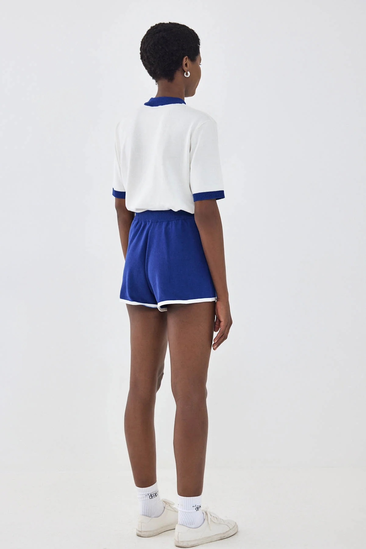 Sporty Knitted Shorts - Image 4