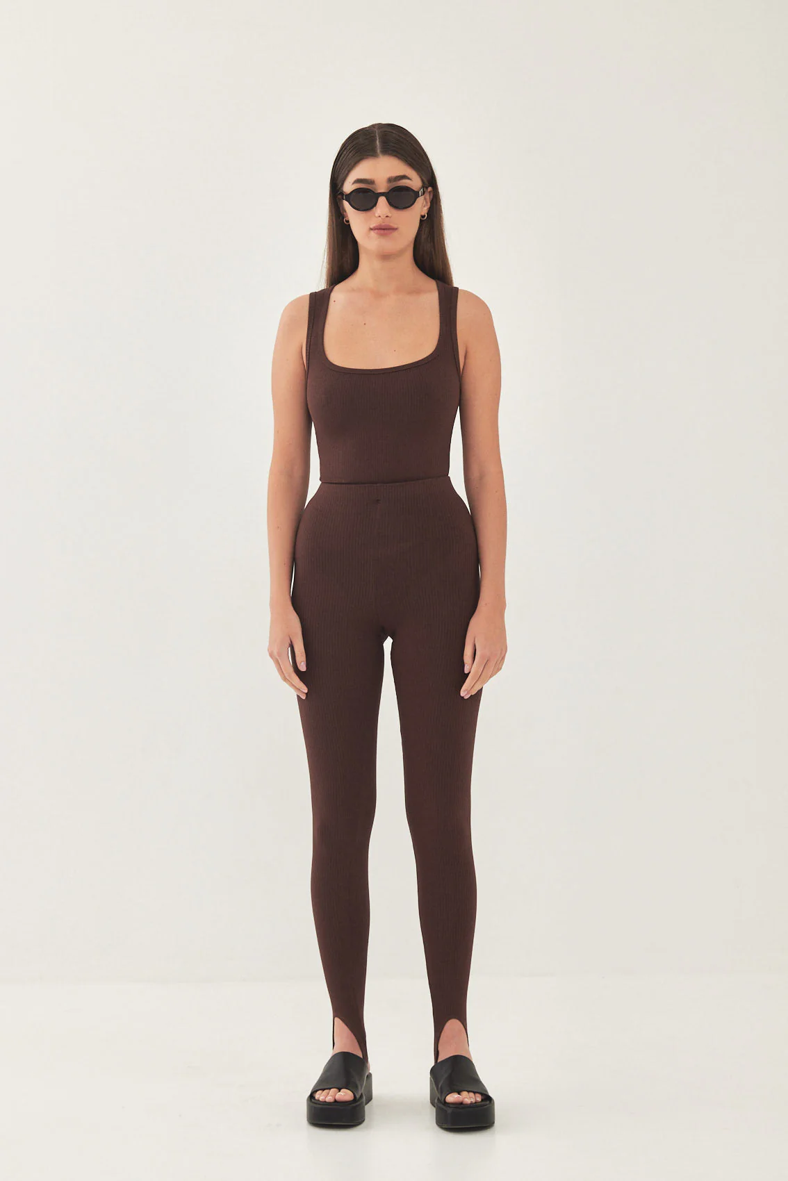 Stirrup Ribbed Leggings