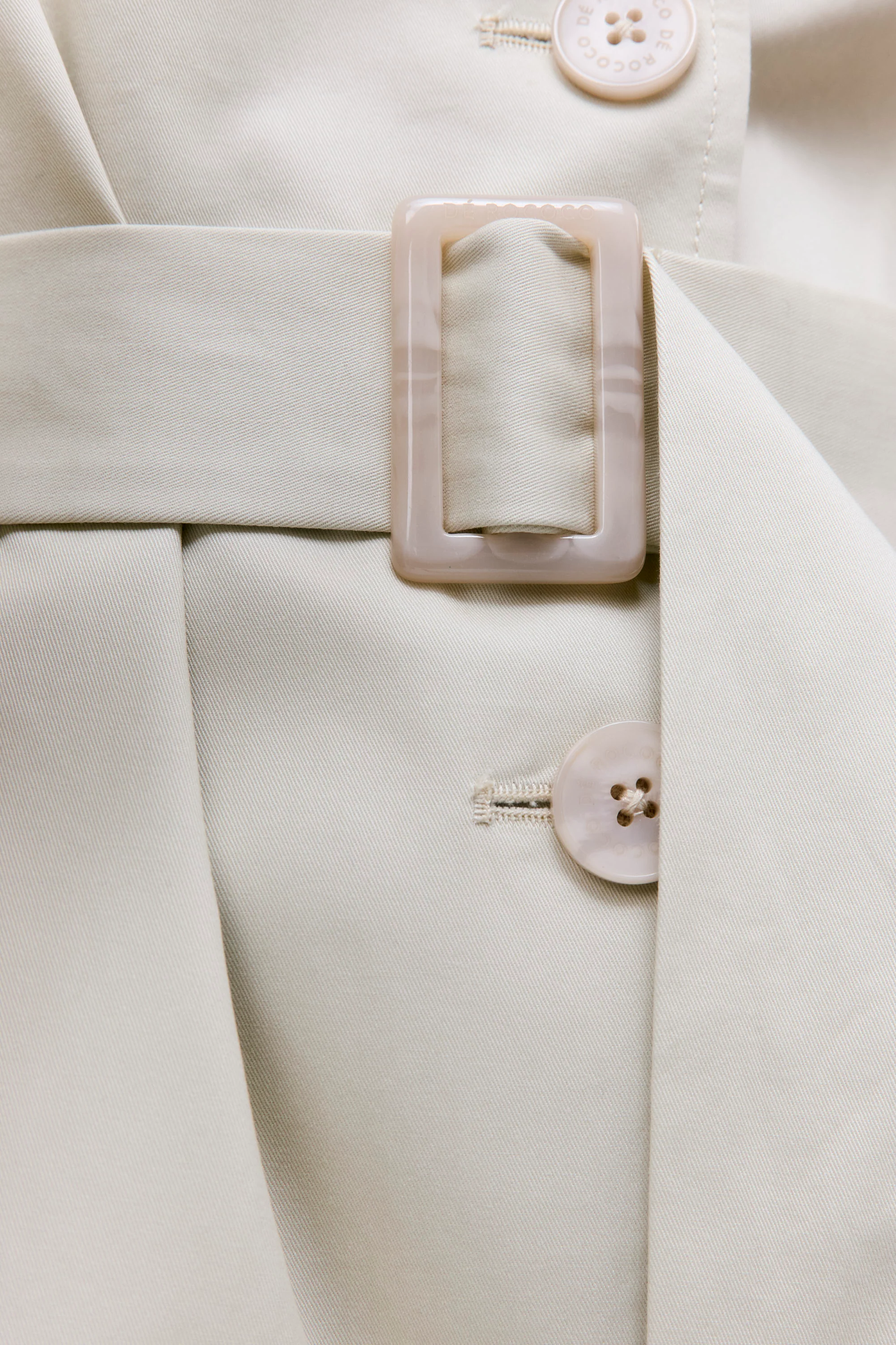 Straight Fit Trench Coat - Image 7