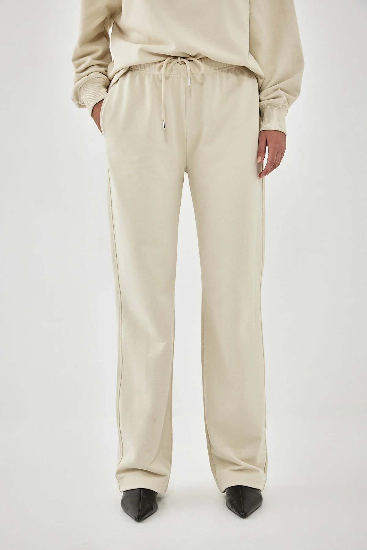 Straight Leg Patch Sweatpants - Image 2