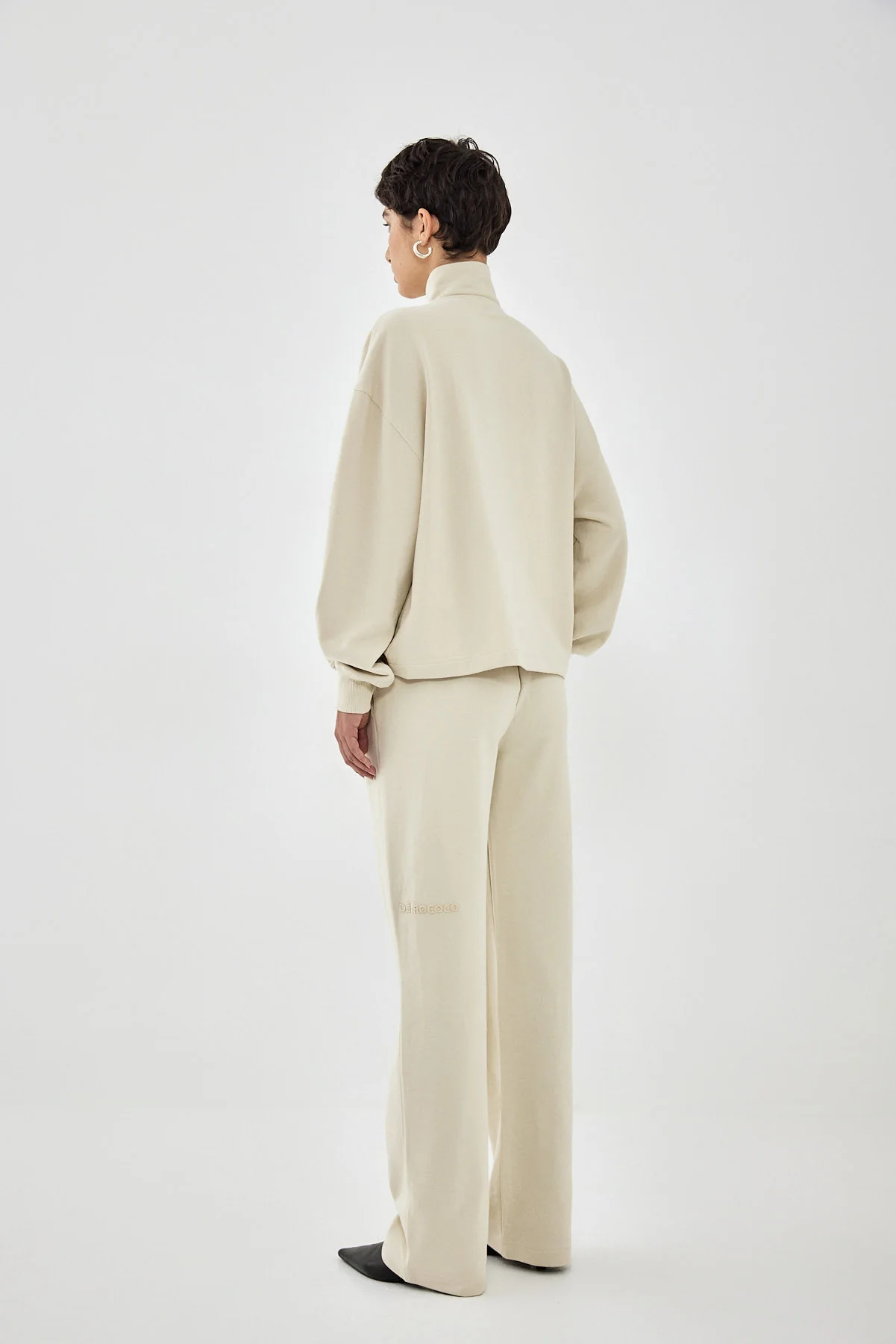 Straight Leg Patch Sweatpants - Image 5