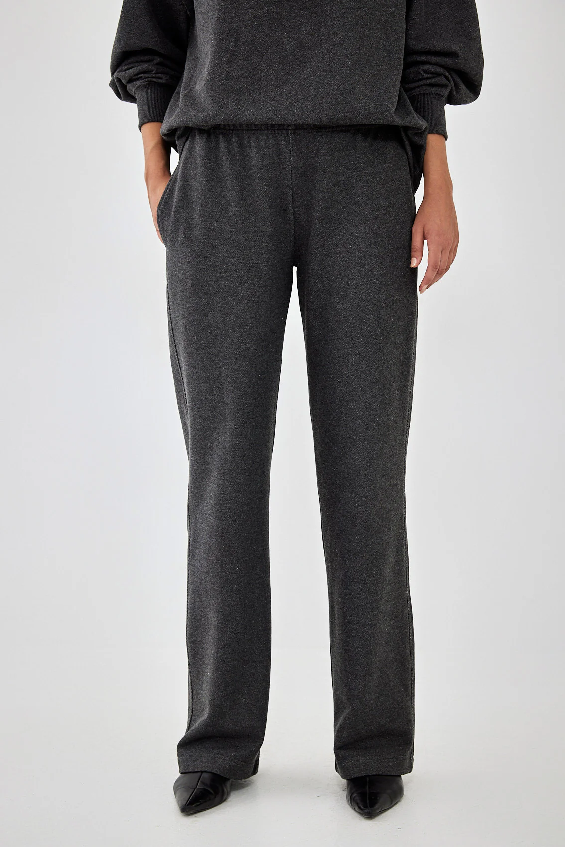 Straight Leg Patch Sweatpants - Image 2
