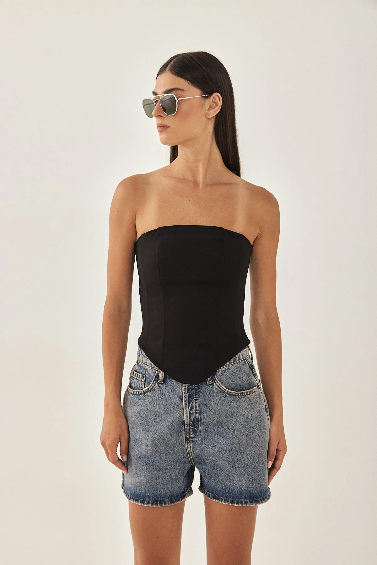 Strapless Corset Top