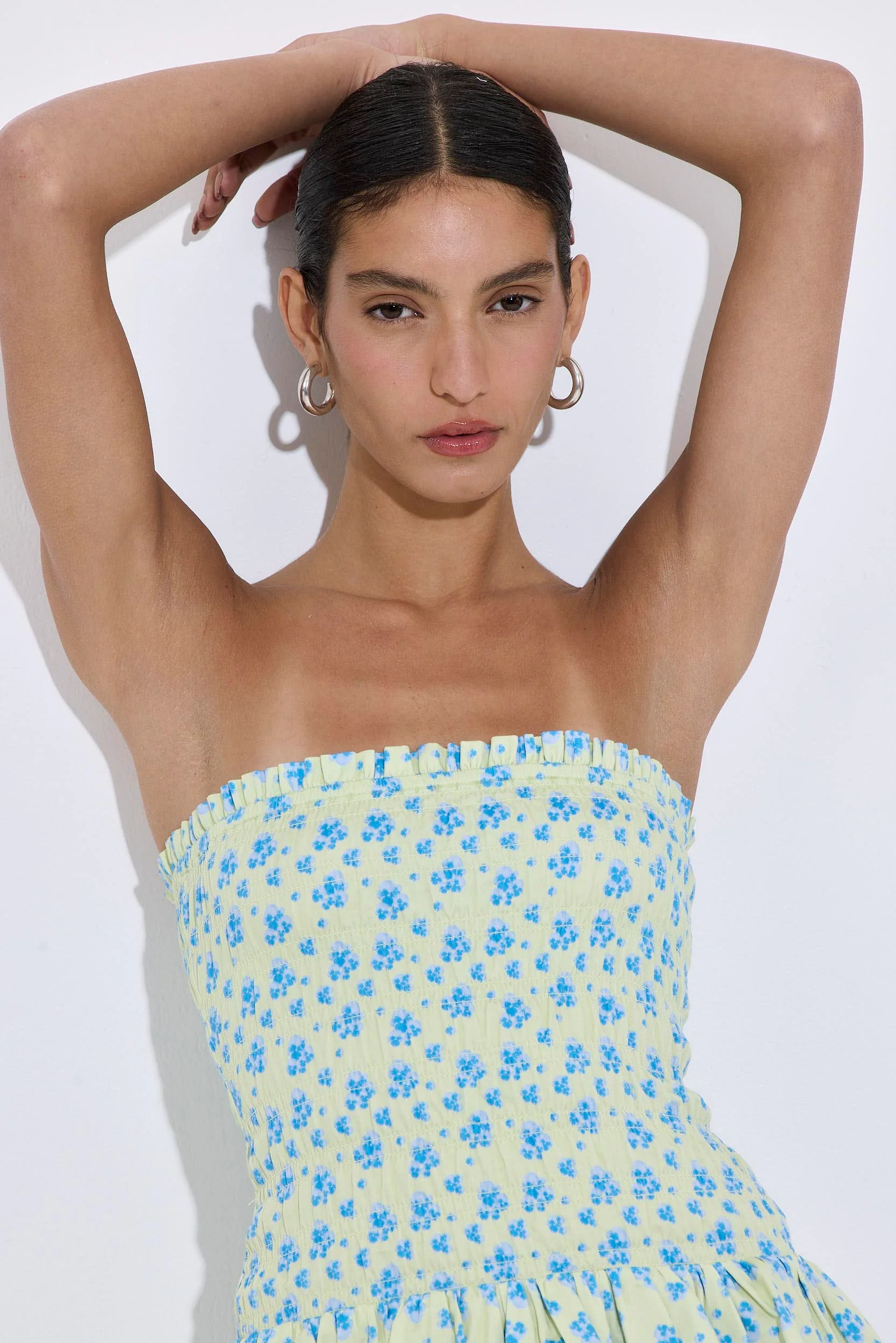 Strapless Shirred Top - Image 7