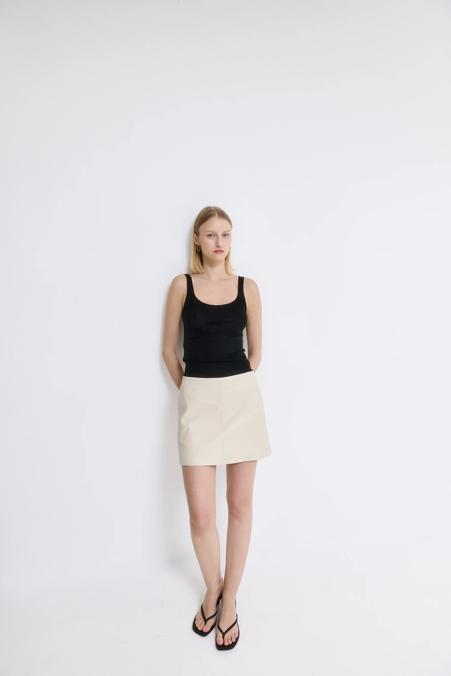 Strappy Wool Cami Top - Image 3