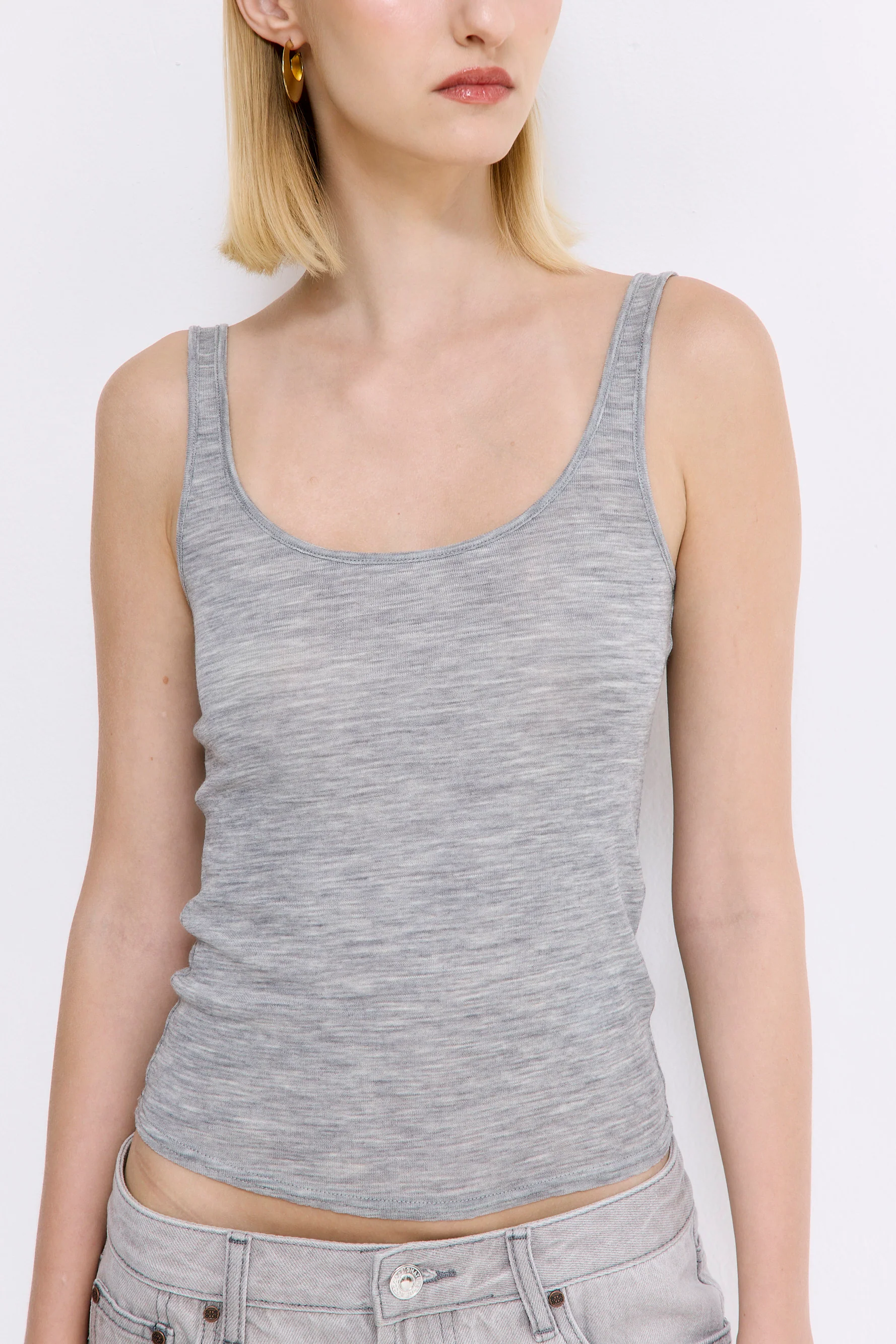 Strappy Wool Cami Top - Image 6