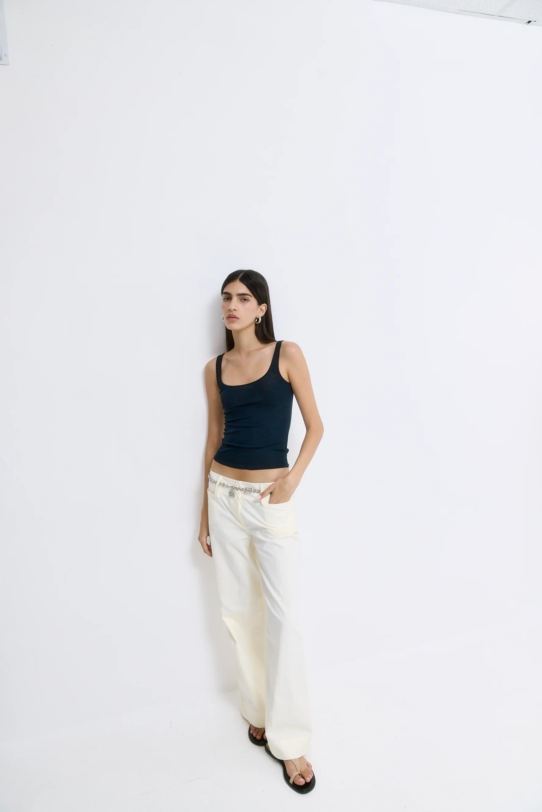 Strappy Wool Cami Top - Image 3