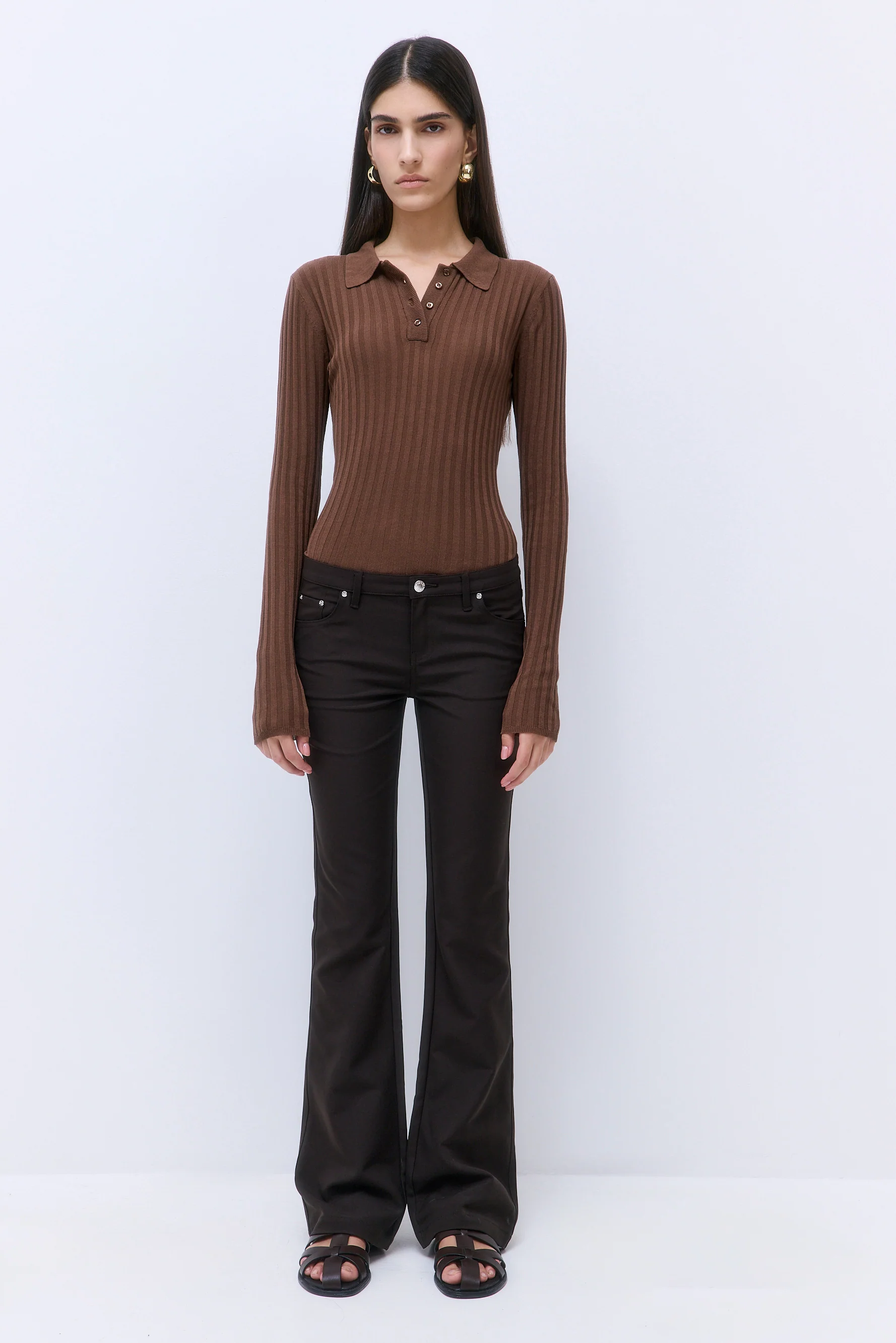 Stretchy Bootcut Pants