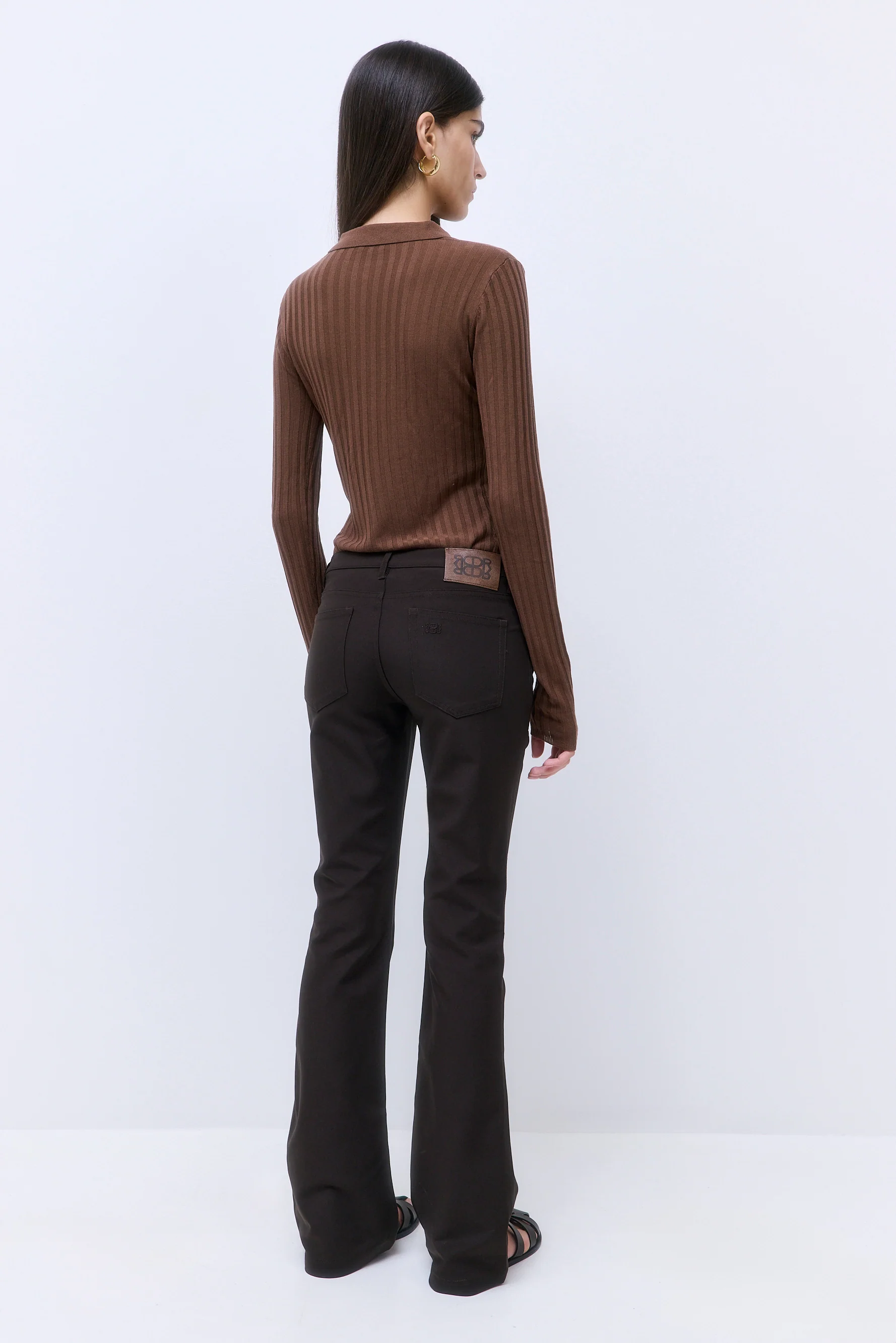 Stretchy Bootcut Pants - Image 5