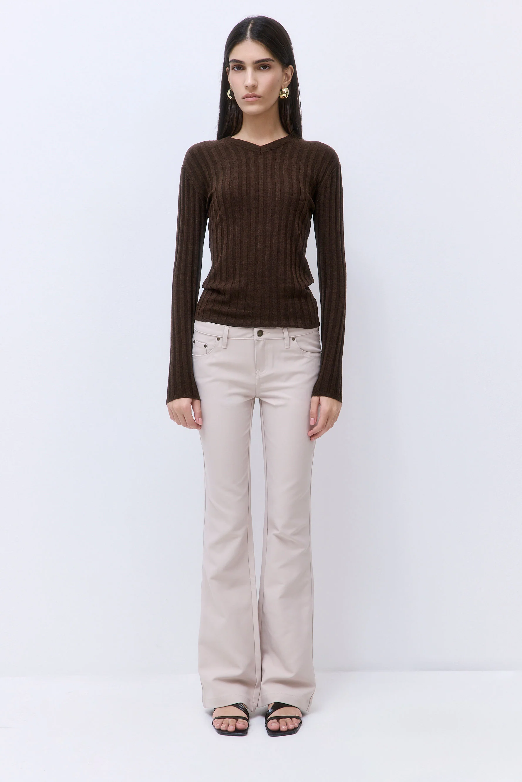 Stretchy Bootcut Pants