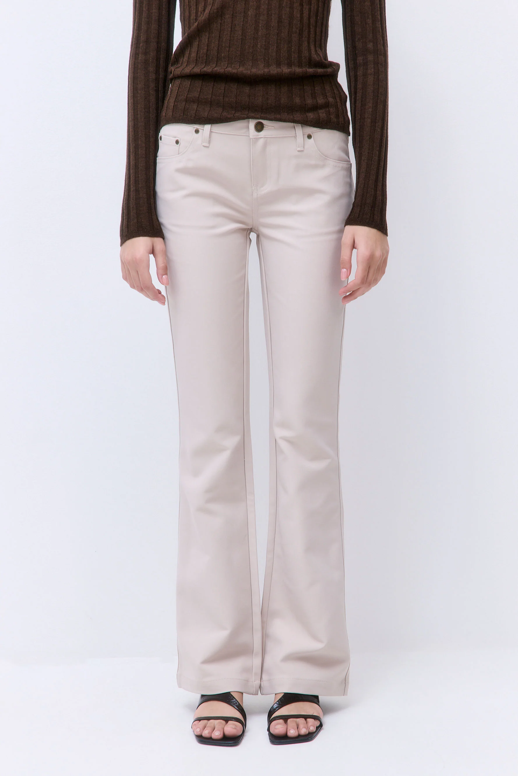 Stretchy Bootcut Pants - Image 2