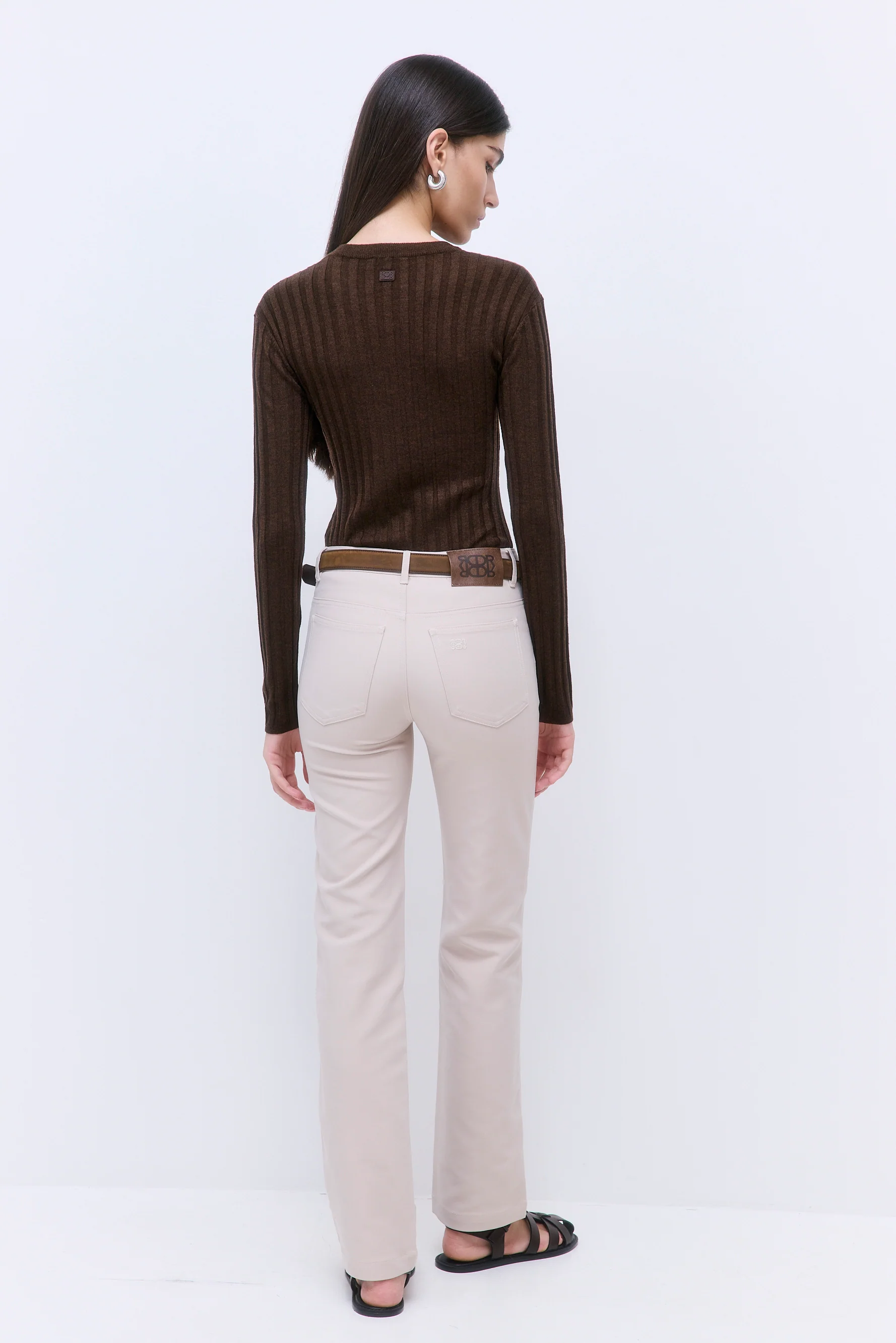Stretchy Bootcut Pants - Image 5